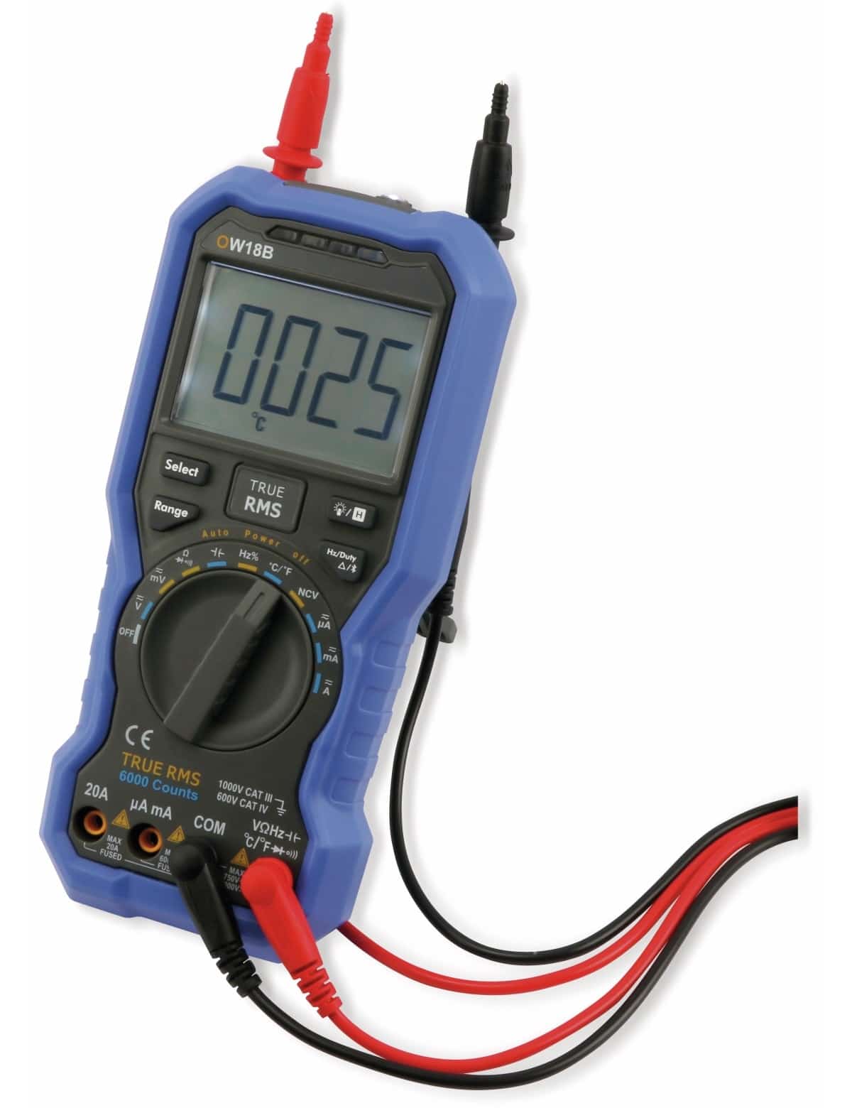 OWON True RMS Bluetooth-Multimeter OW18B