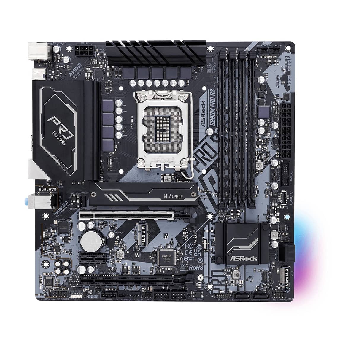 ASROCK Mainboard B660M PRO RS, DDR4