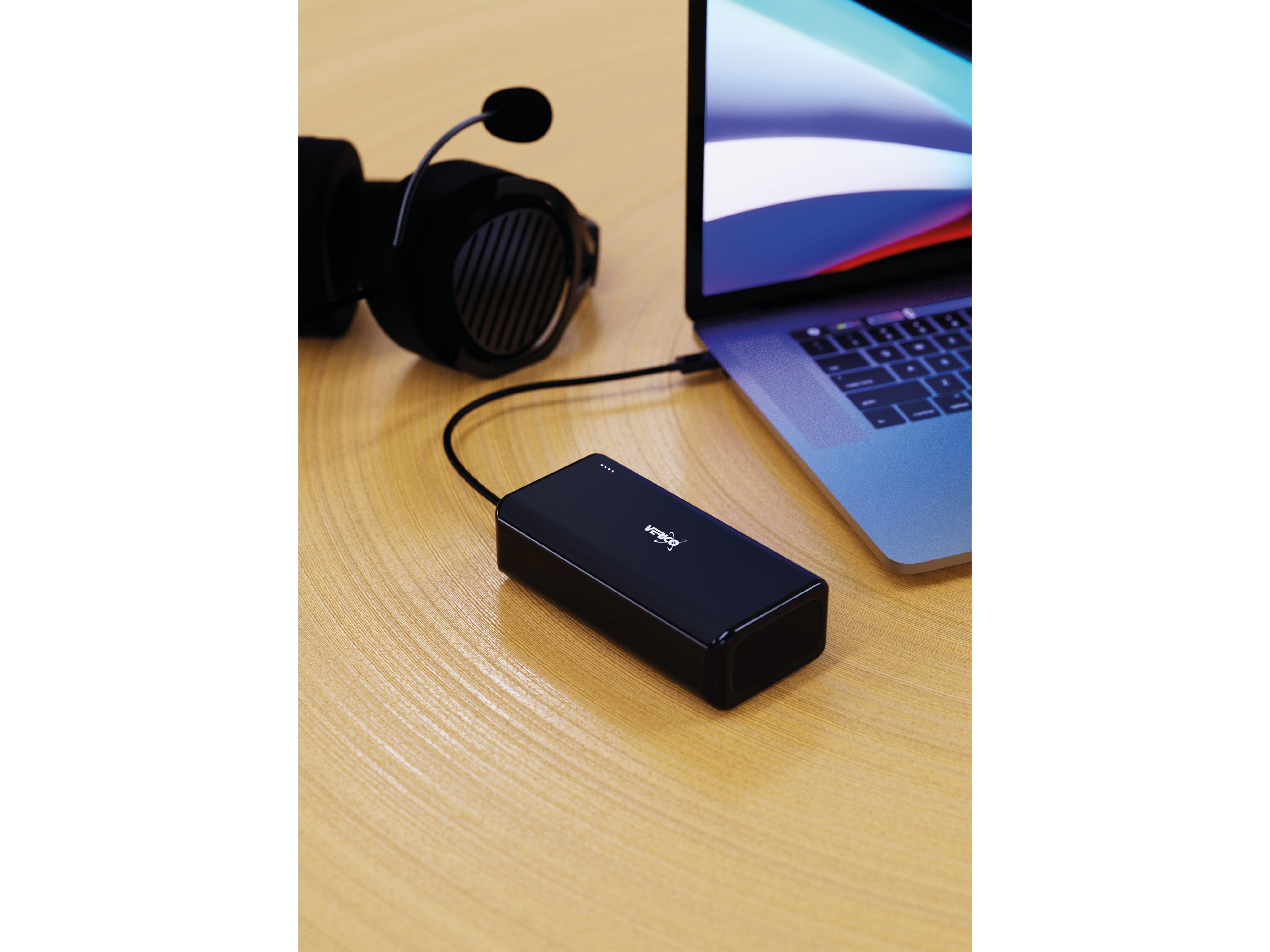 VERICO USB Powerbank Power Pro PD V2, 30.000mAh, schwarz