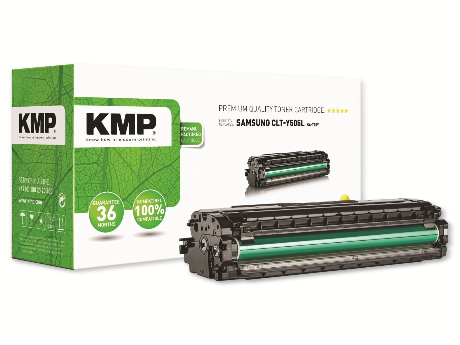 KMP Toner SA-T95Y, kompatibel zu Samsung CLT-Y505L