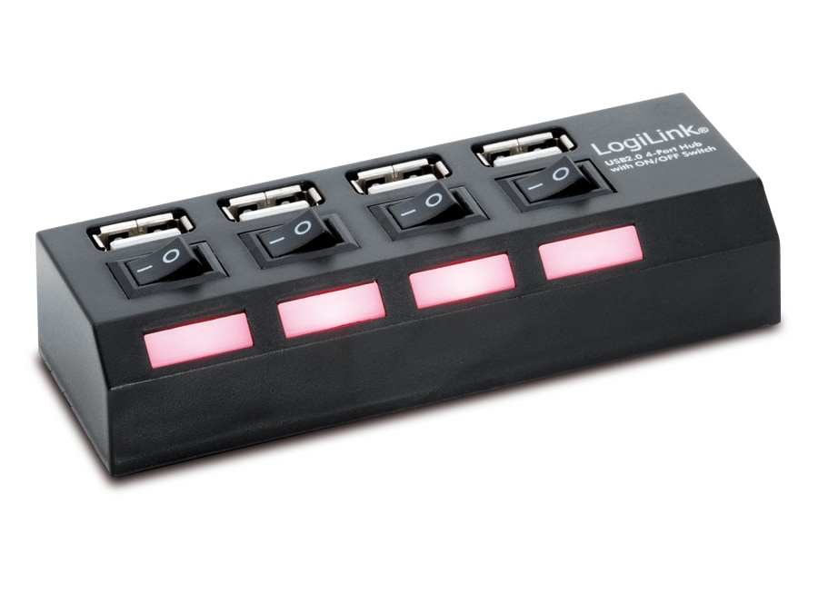 LOGILINK USB 2.0-Hub UA0128, 4-Port