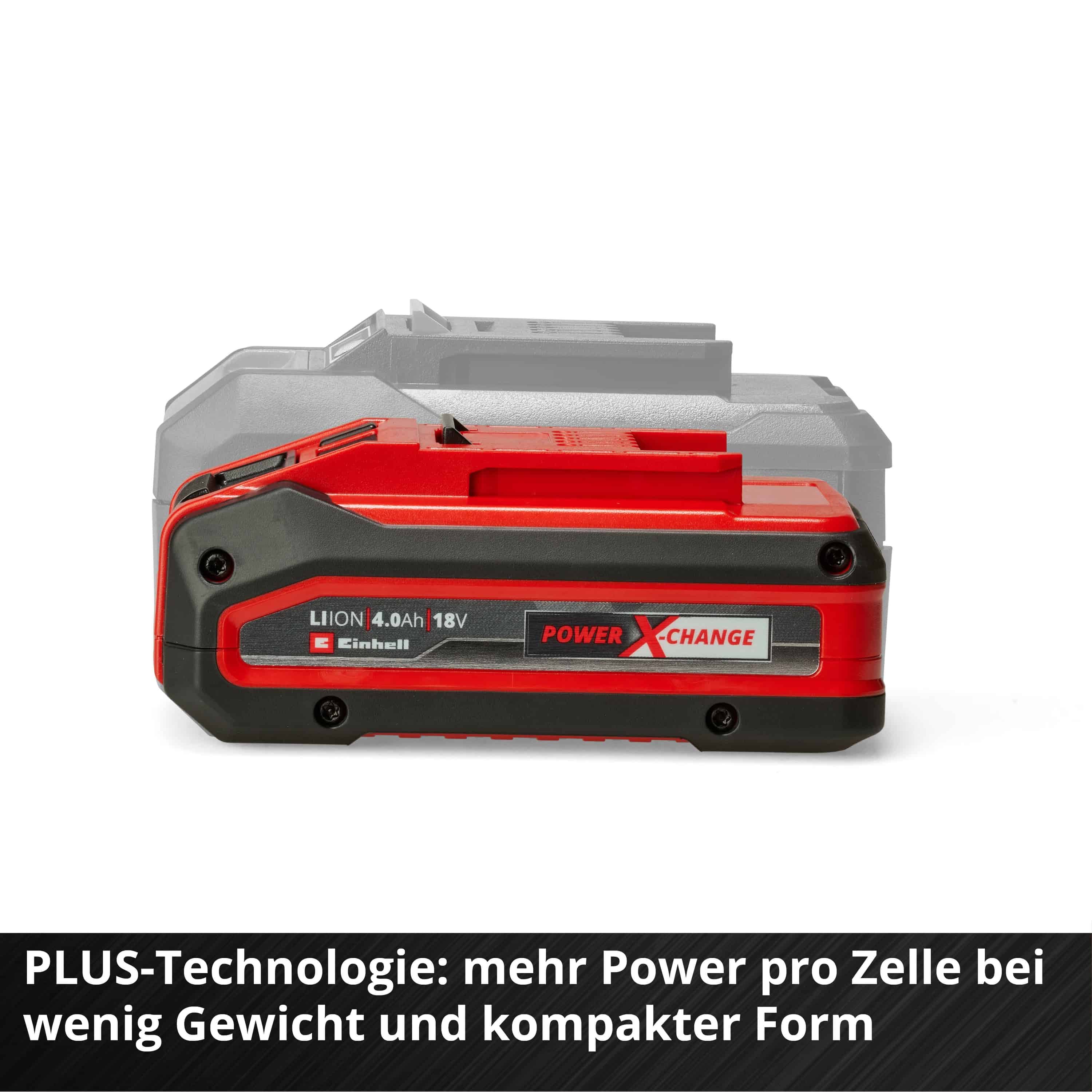 EINHELL Akku, 18 V 4,0 Ah, PXC Plus Twinpack