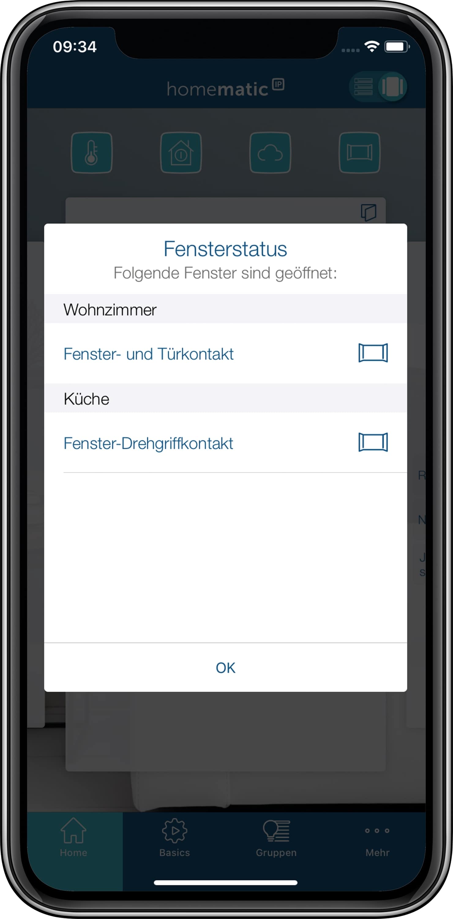 HOMEMATIC IP 157857A0, Fenster- und Türkontakt, optisch, 6 Stück