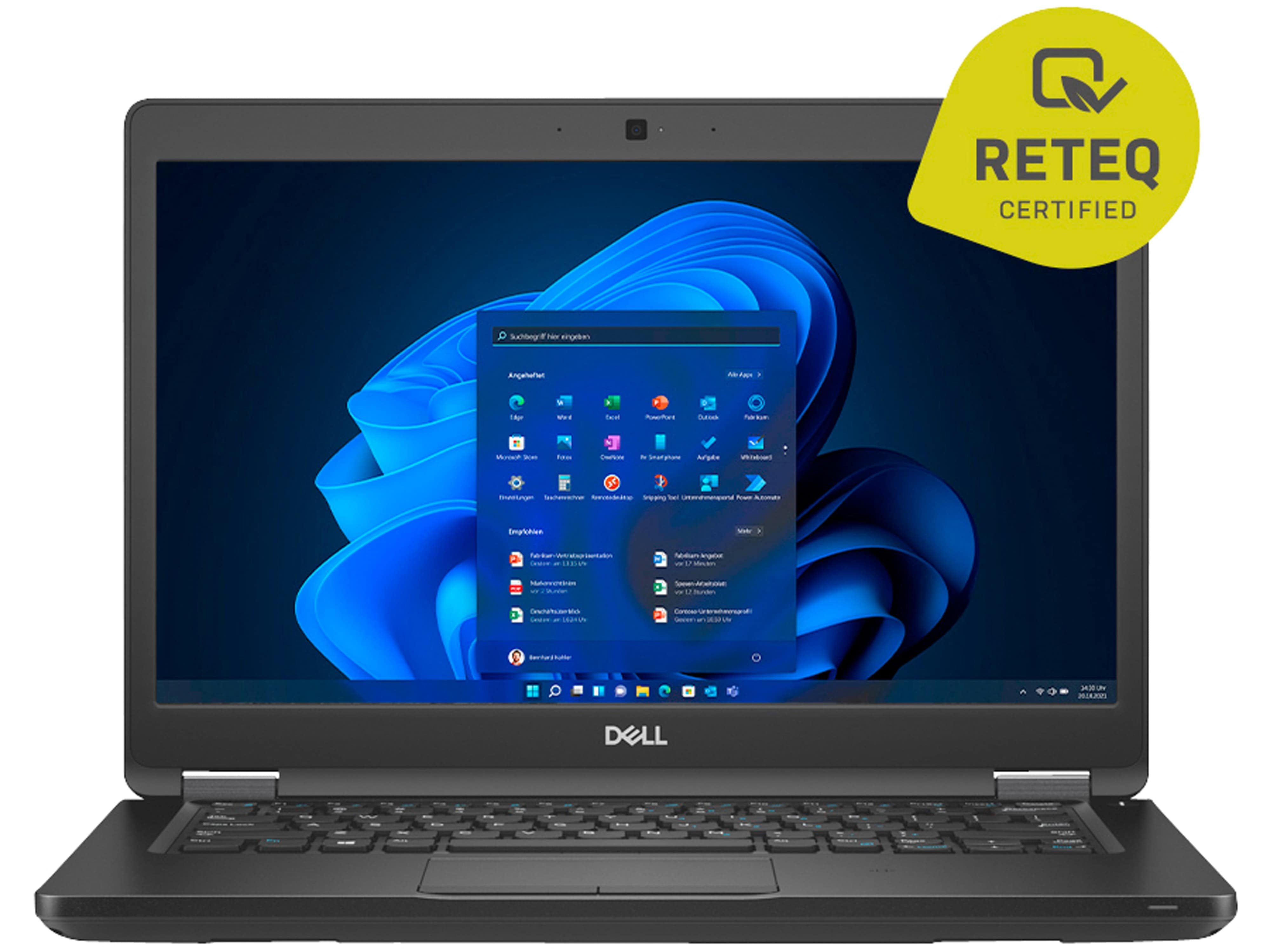 DELL Notebook Latitude 5490, 35,56 cm (14"), i5, 8GB, 256 GB, Win11Pro, refurbished