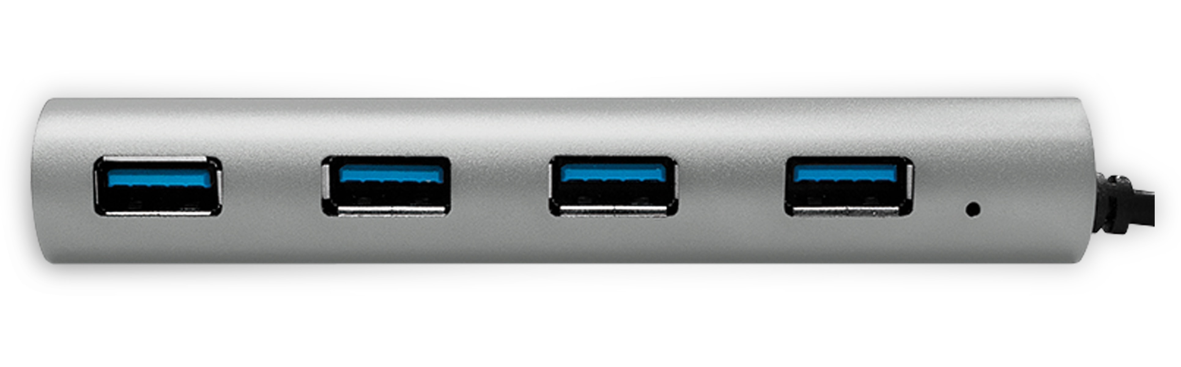 LOGILINK USB3.1 Typ-C Hub UA0309, 4x USB-A, Aluminium