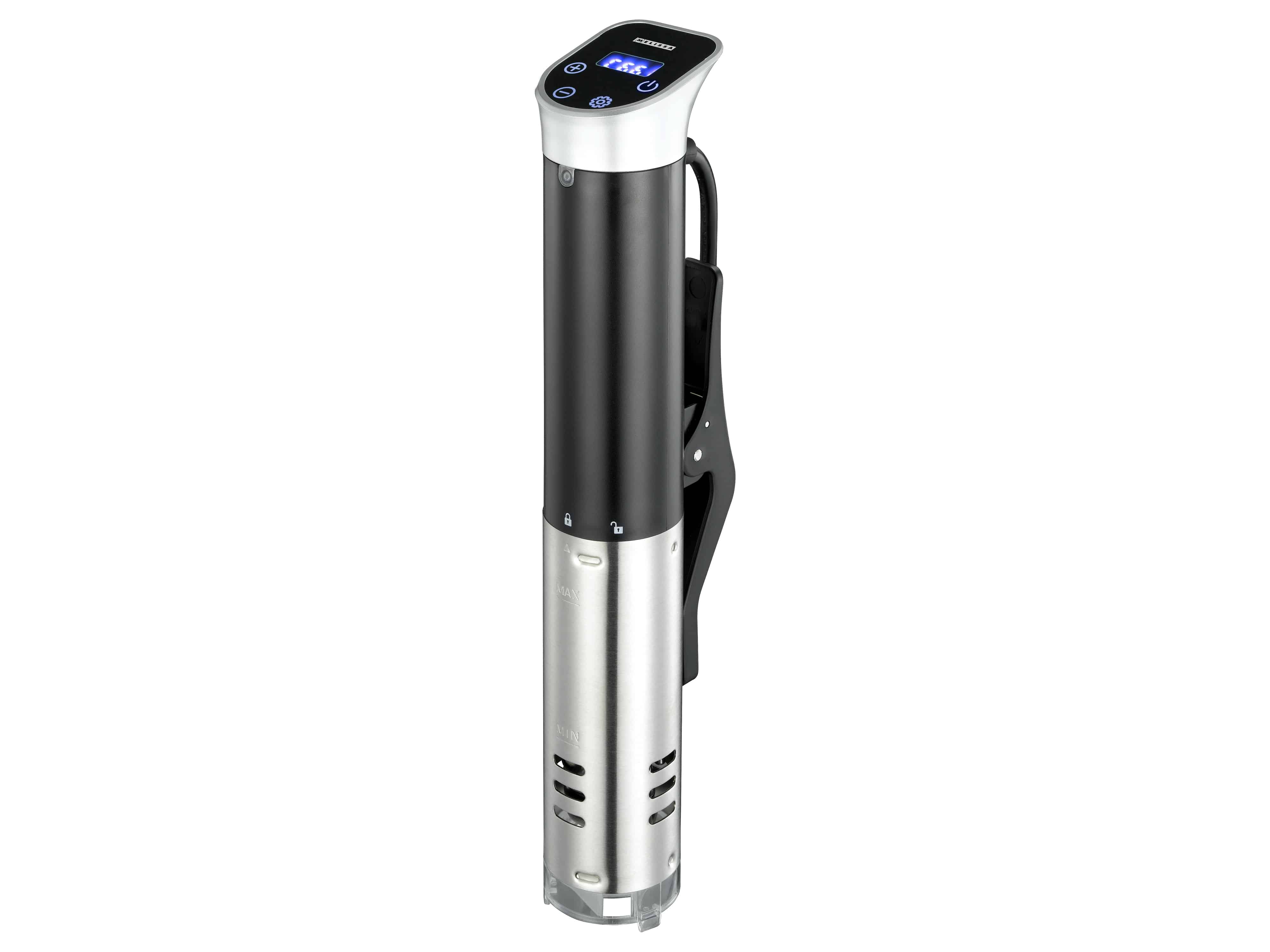 MELISSA Sous-Vide Stick 16310224, 800 W, schwarz/silber