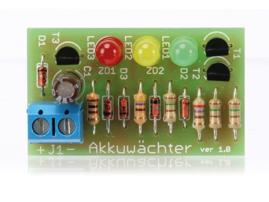 Bausatz 3-Kanal-Akkuwächter 12 V-