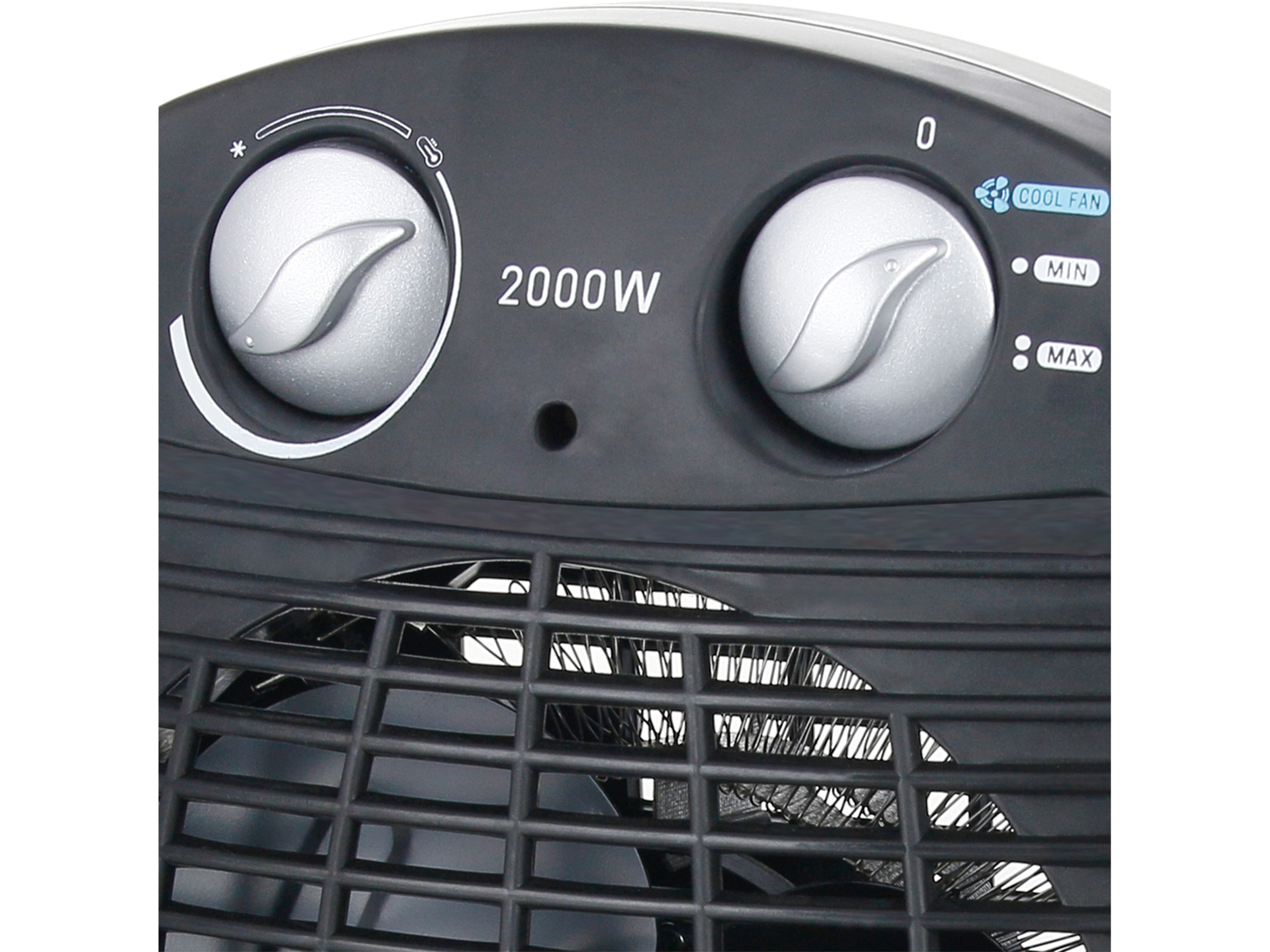 EMERIO Heizlüfter FH-106737.2, 2000 W, schwarz