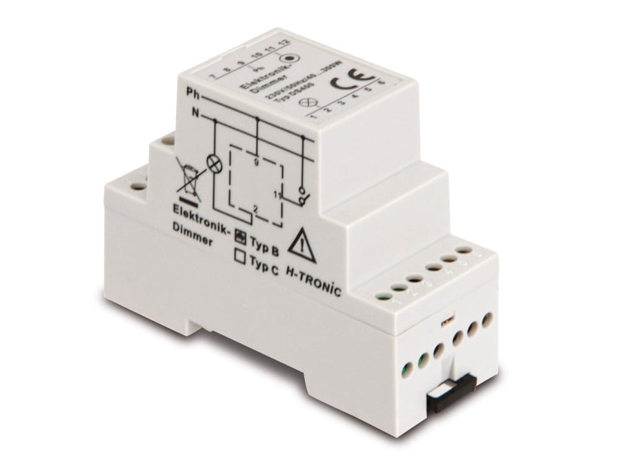 H-Tronic Dimmer für Hutschiene DS400 Typ B