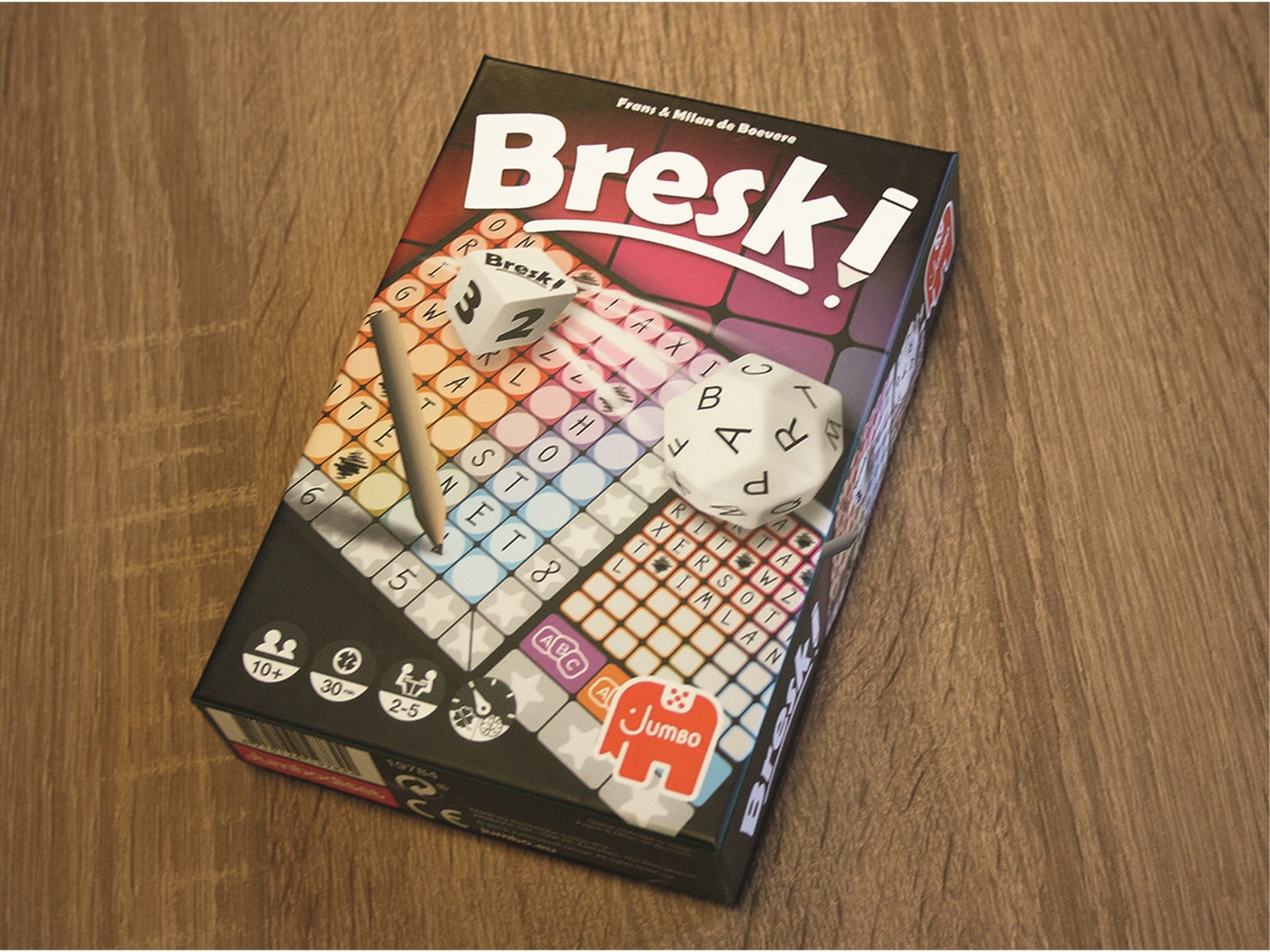 JUMBO Spiele Familienspiel, 19784, Bresk! 