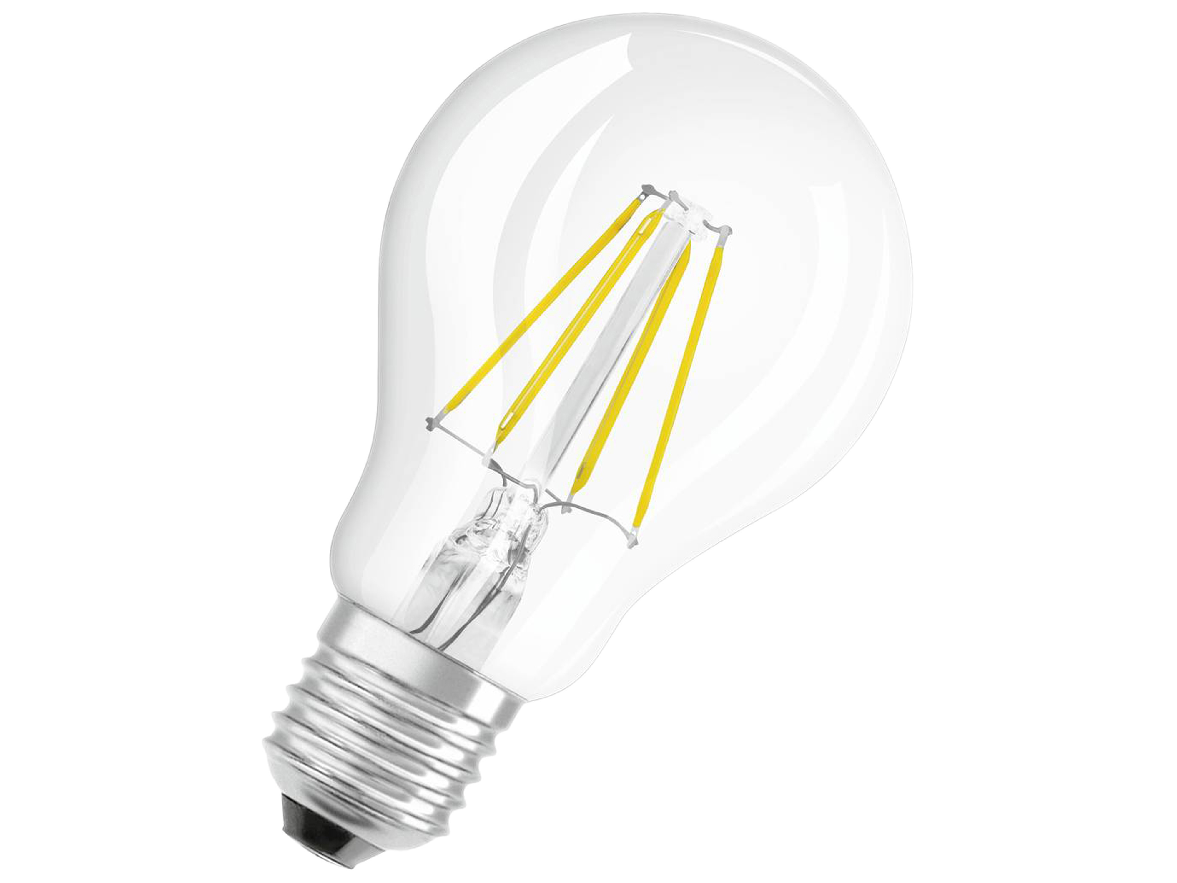 OSRAM LED-Lampe, BASE A40, E27, EEK: E, 4W, 470lm, 2700K, 2 Stk