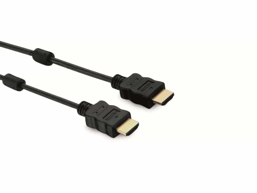 S-IMPULS HDMI-Kabel, HIGH SPEED WITH ETHERNET, 2x Ferrit-Filter, 2 m