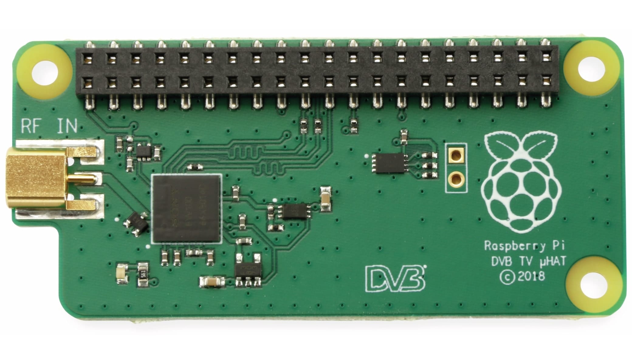 RASPBERRY PI DVB TV μHAT Foundation 