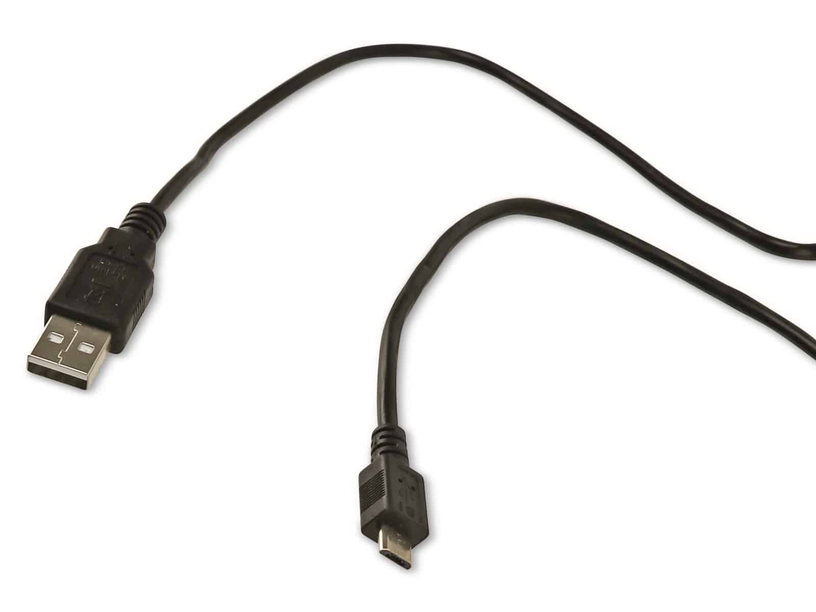 USB2.0 Kabel, A/Micro-B, 1,4 m