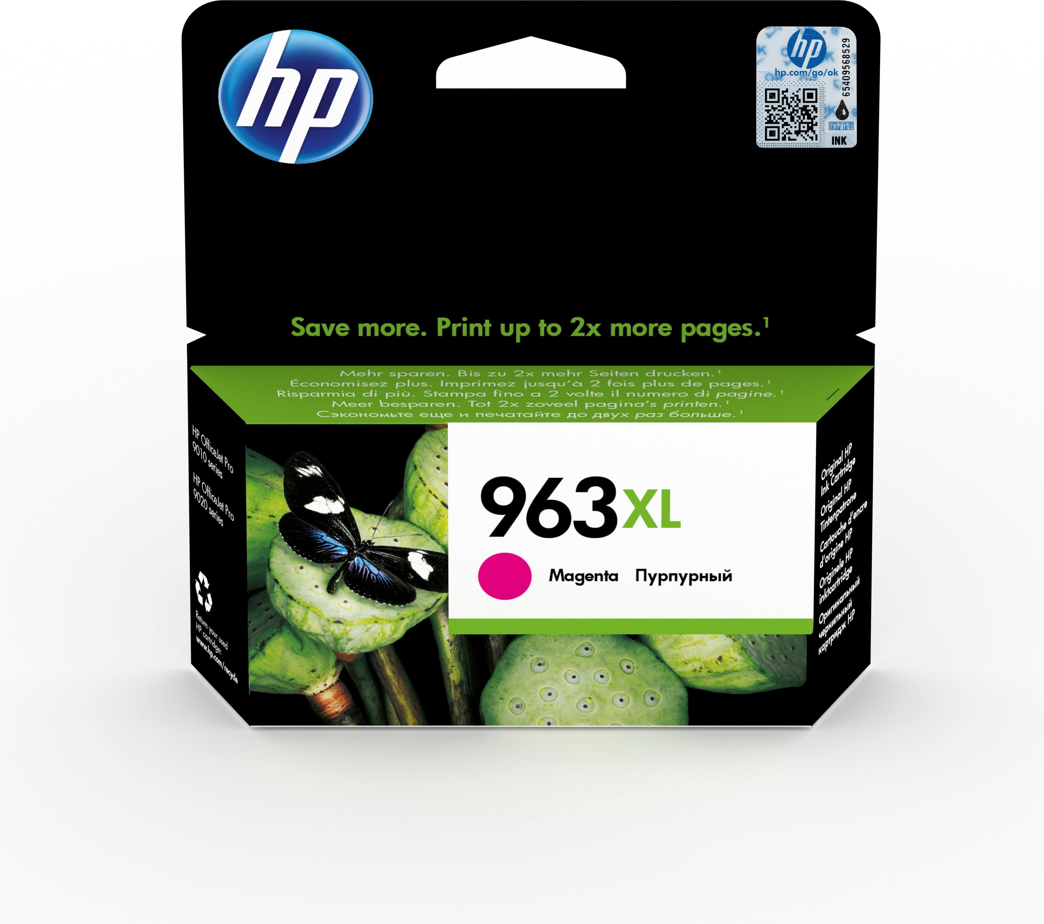 HP Tintenpatrone 963XL, 3JA28AE, magenta