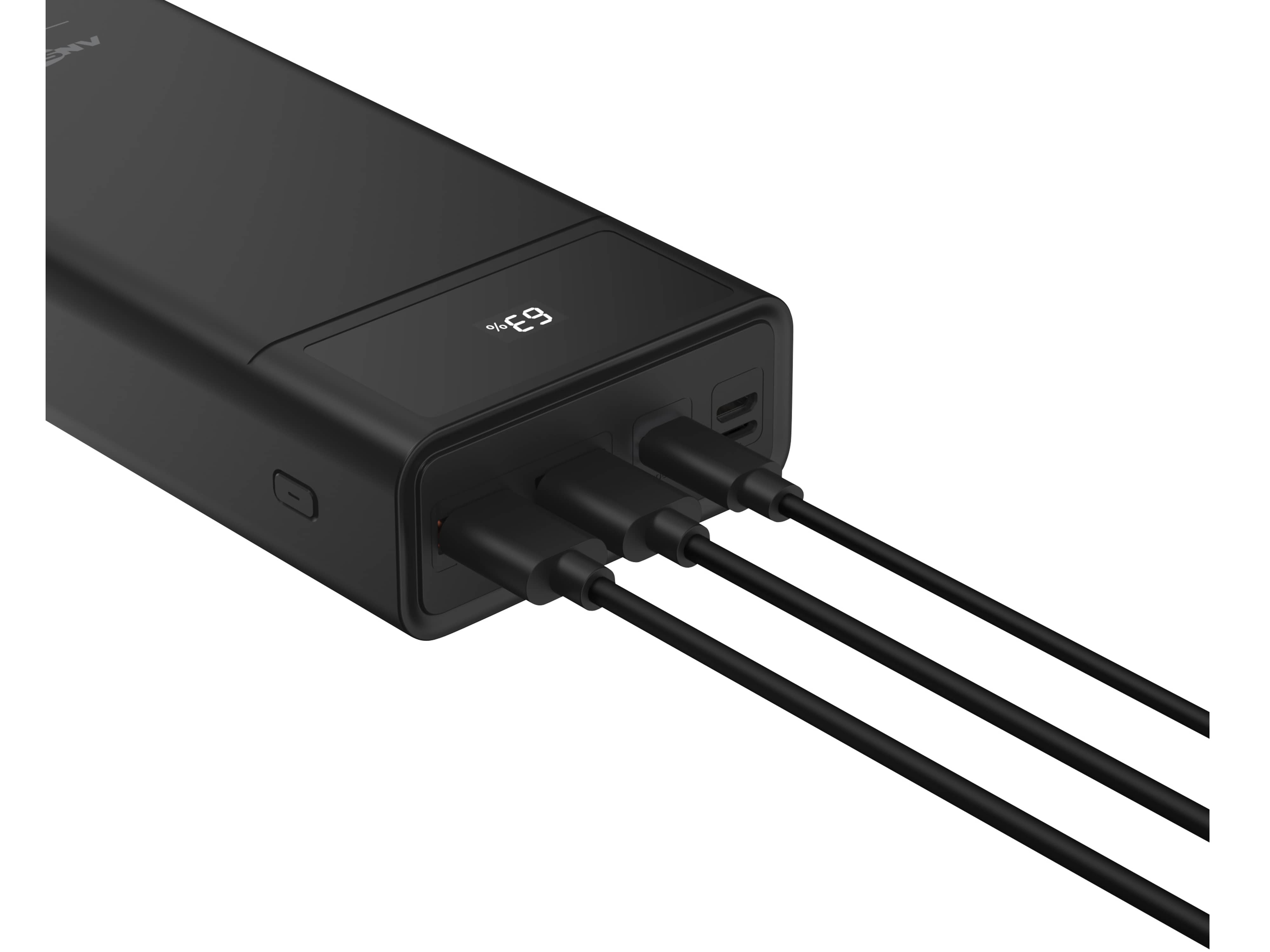 ANSMANN Powerbank PB322PD, 24.000mAh, schwarz