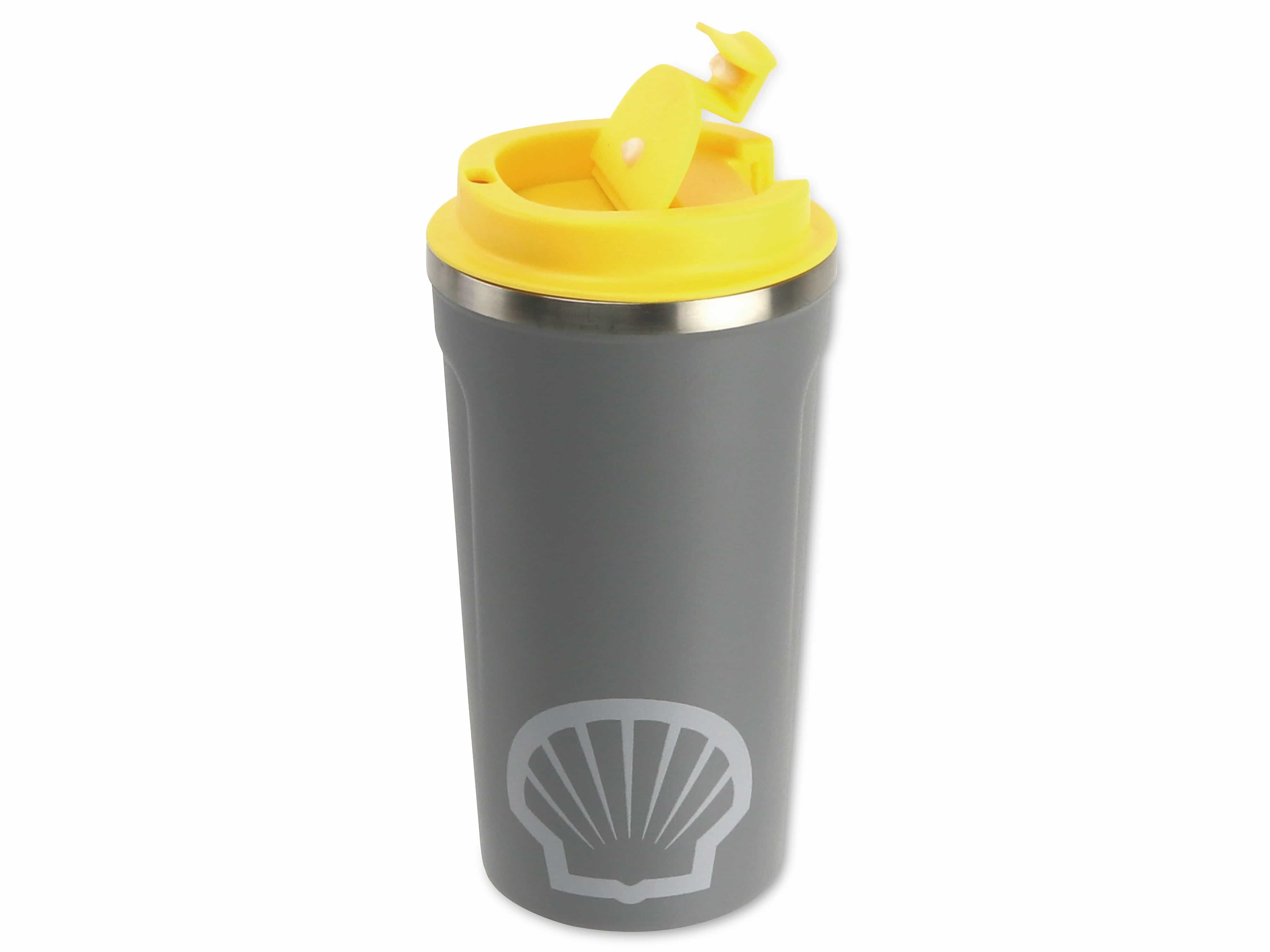 SHELL Trinkbecher mit Deckel, 500 ml