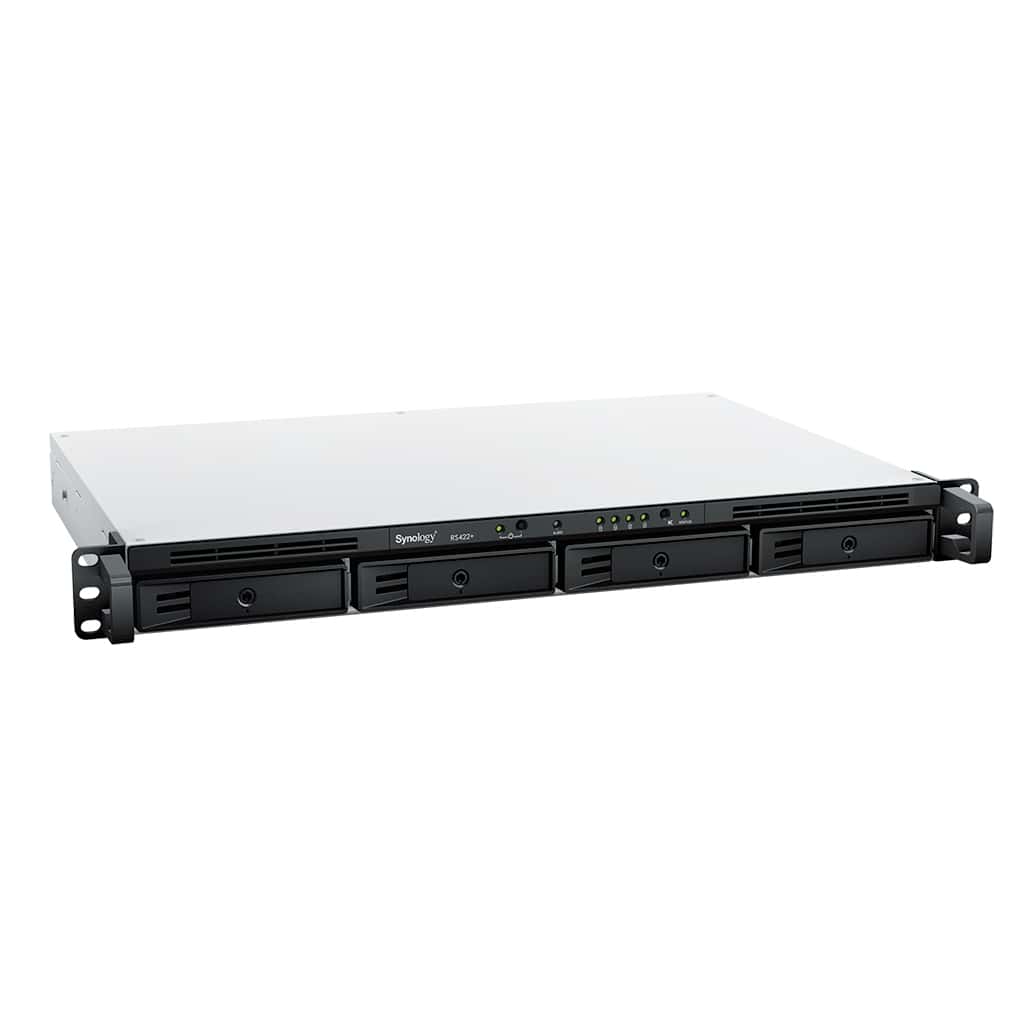 SYNOLOGY RackStation RS422+, NAS, 4-Bay, 19 ", 4xLFF/SF