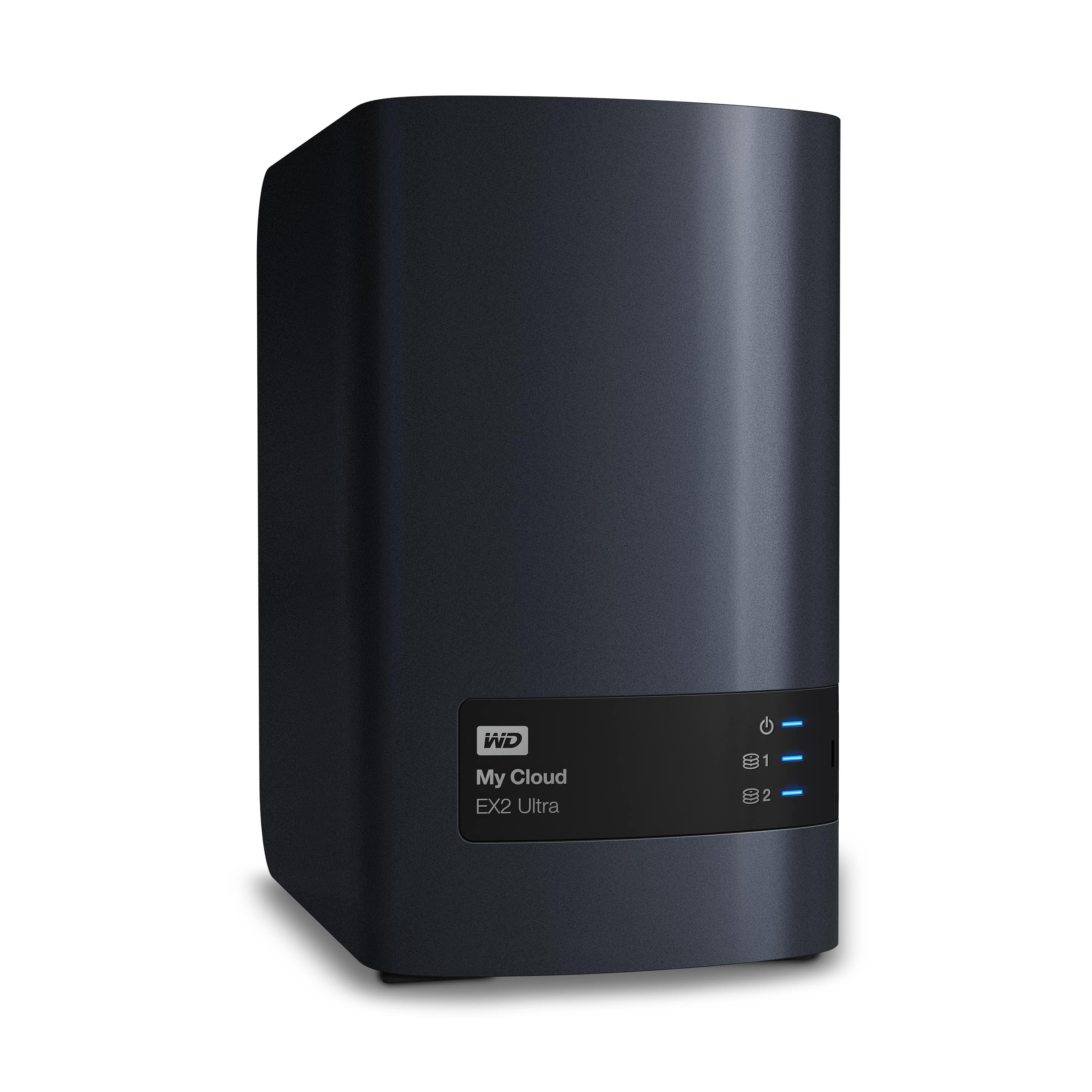 WESTERN DIGITAL My Cloud EX2 ULTRA WDBVBZ0000NCH, NAS, 2-Bay, Leergehäuse 