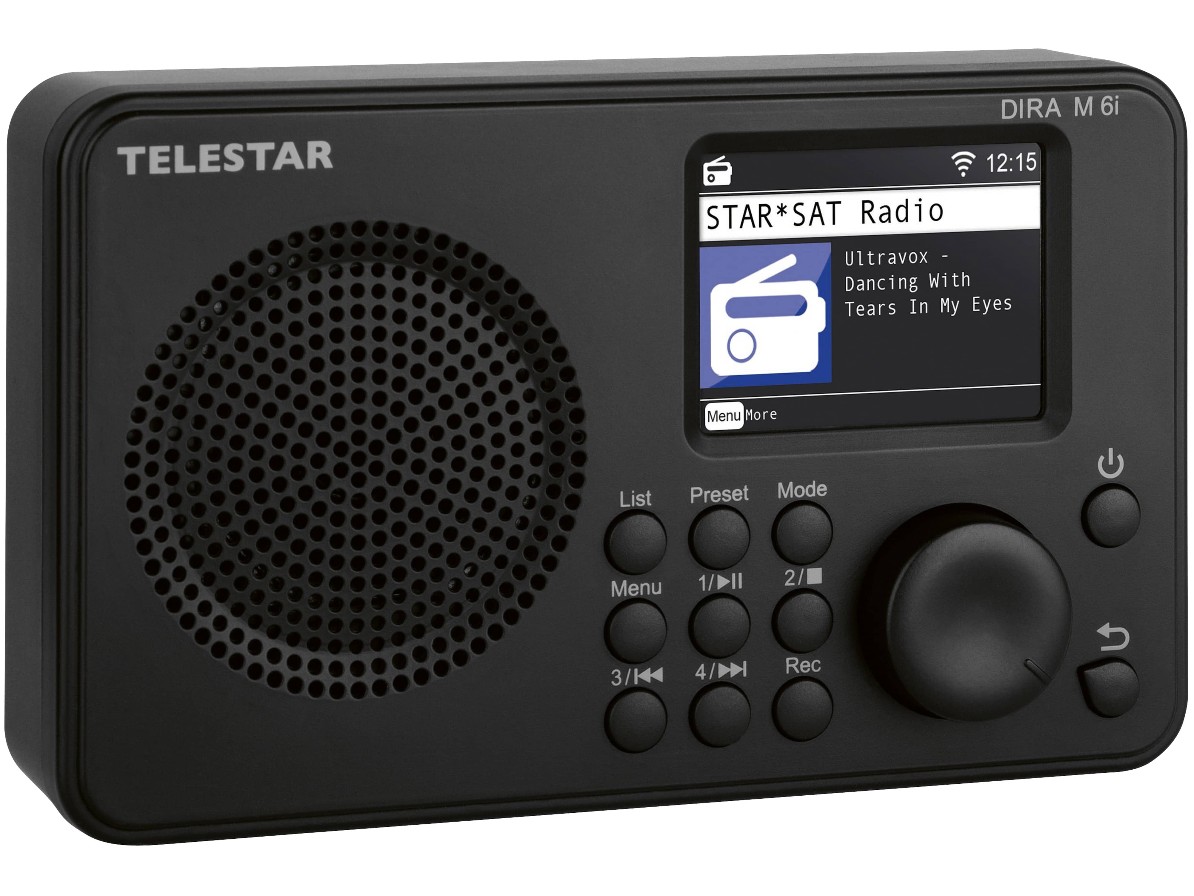 TELESTAR Internetradio DIRA M6i, DAB+/UKW, Bluetooth, schwarz 