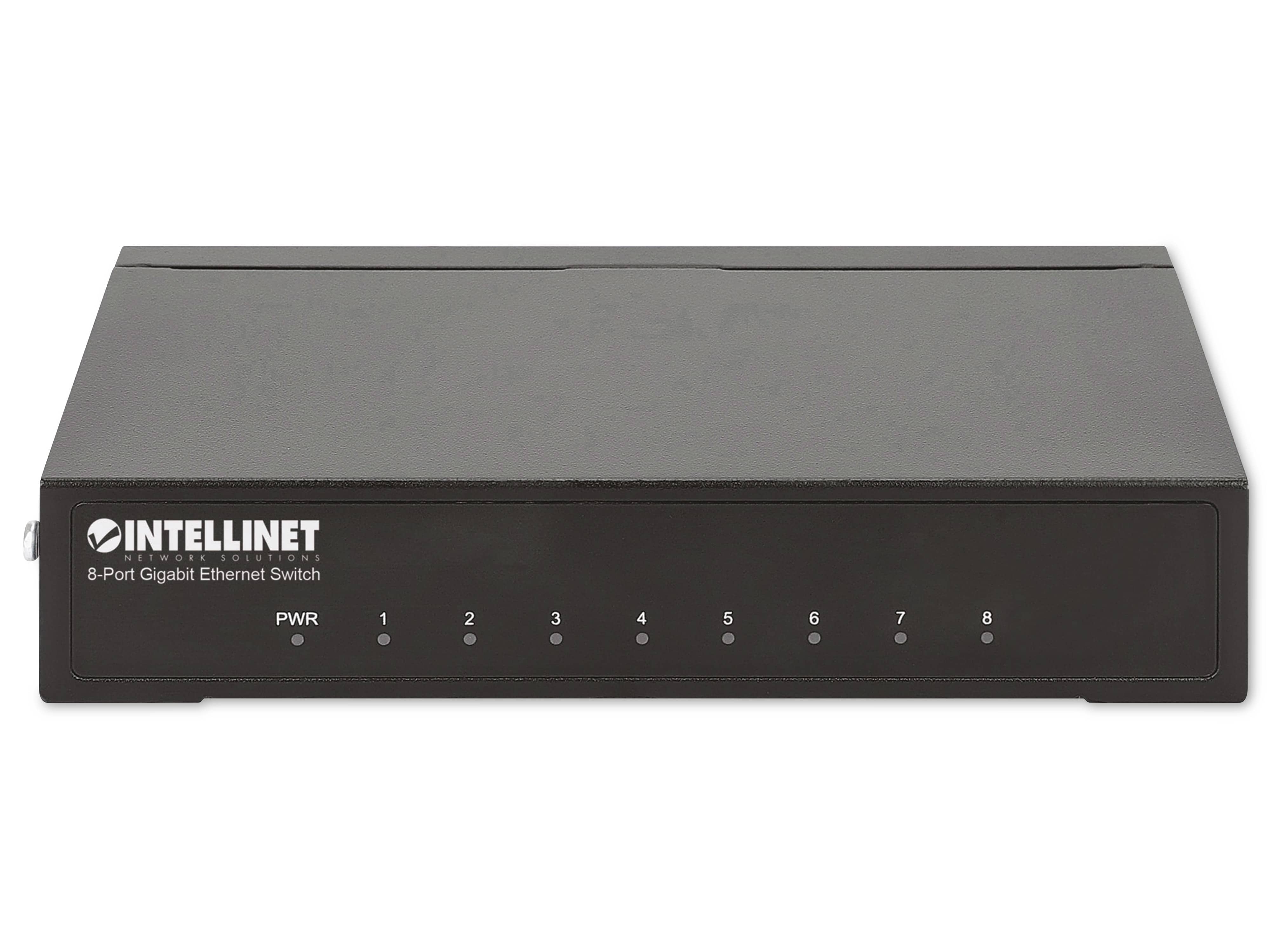 INTELLINET Ethernet Switch 530347 8-Port Gigabit