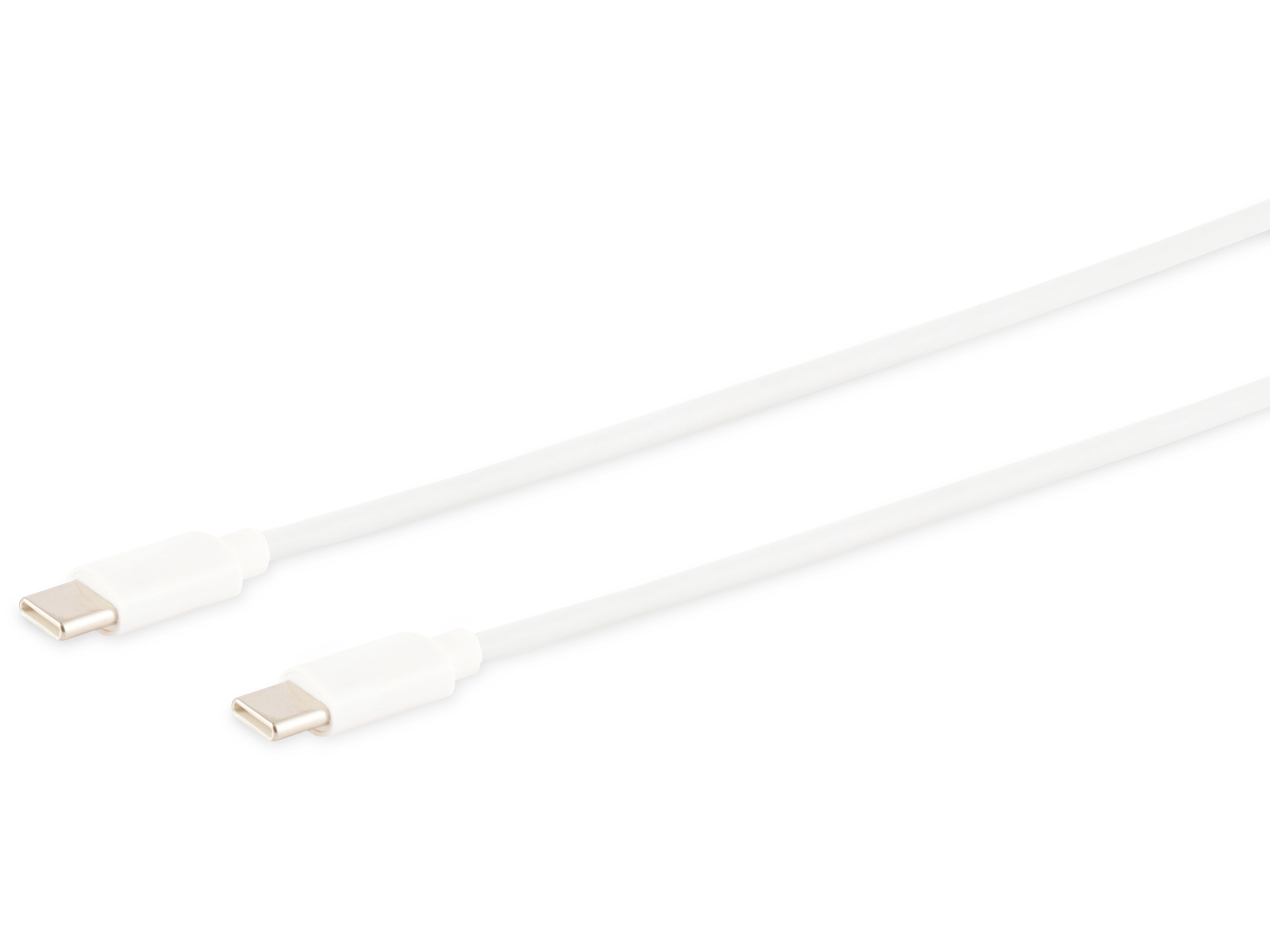 S-IMPULS USB-C Ladekabel, 2.0, ABS, weiß, 1,5 m