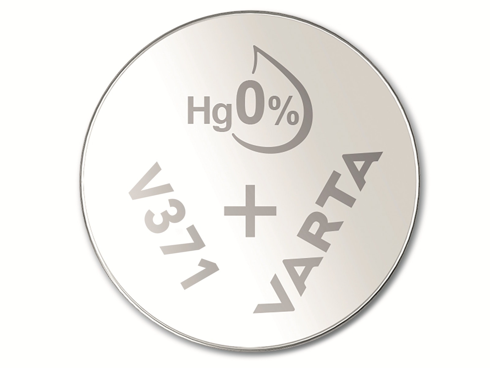 VARTA Knopfzelle Silver Oxide, 371 SR69, 1.55V, 10 Stück