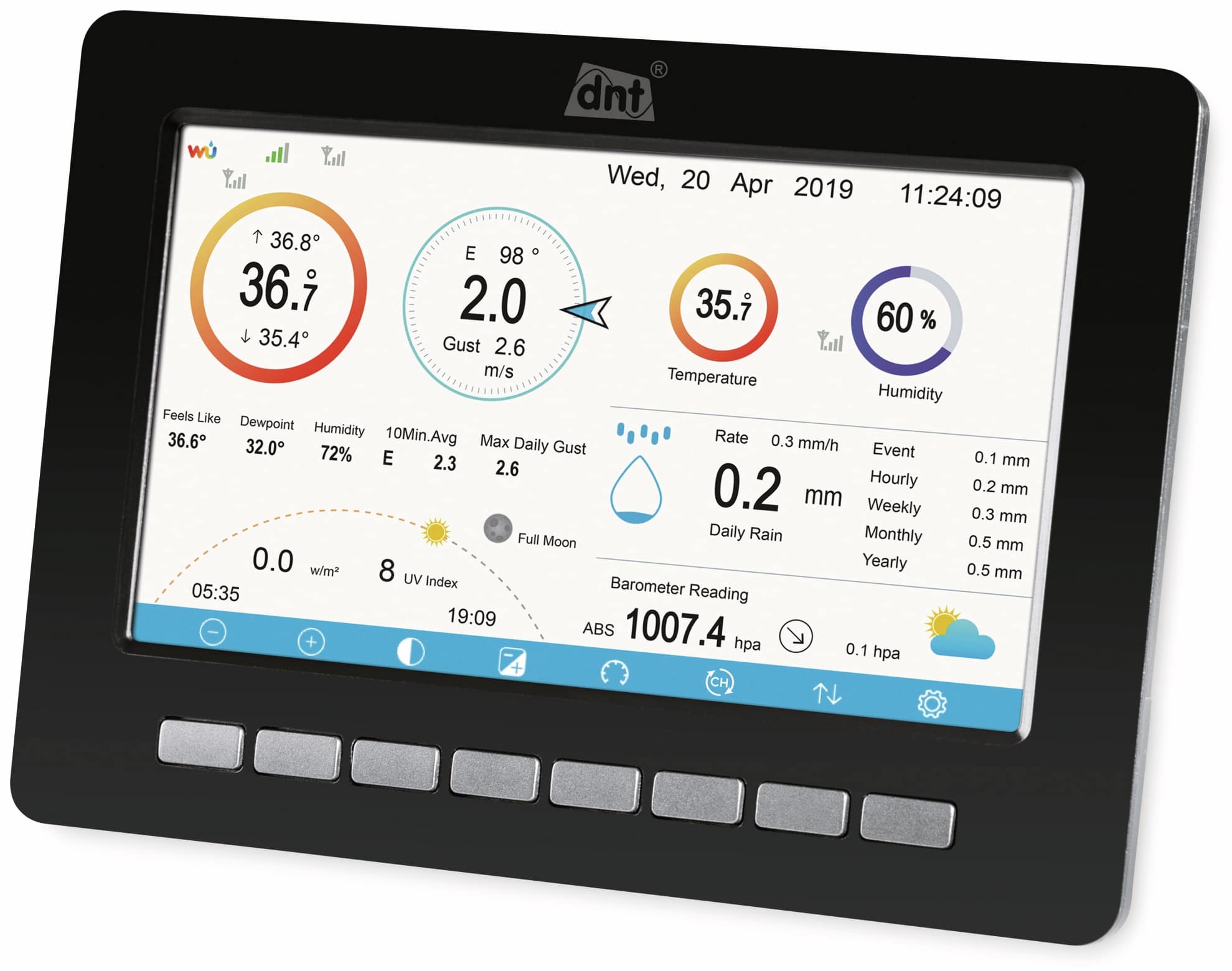 DNT Wetterstation WeatherScreen PRO