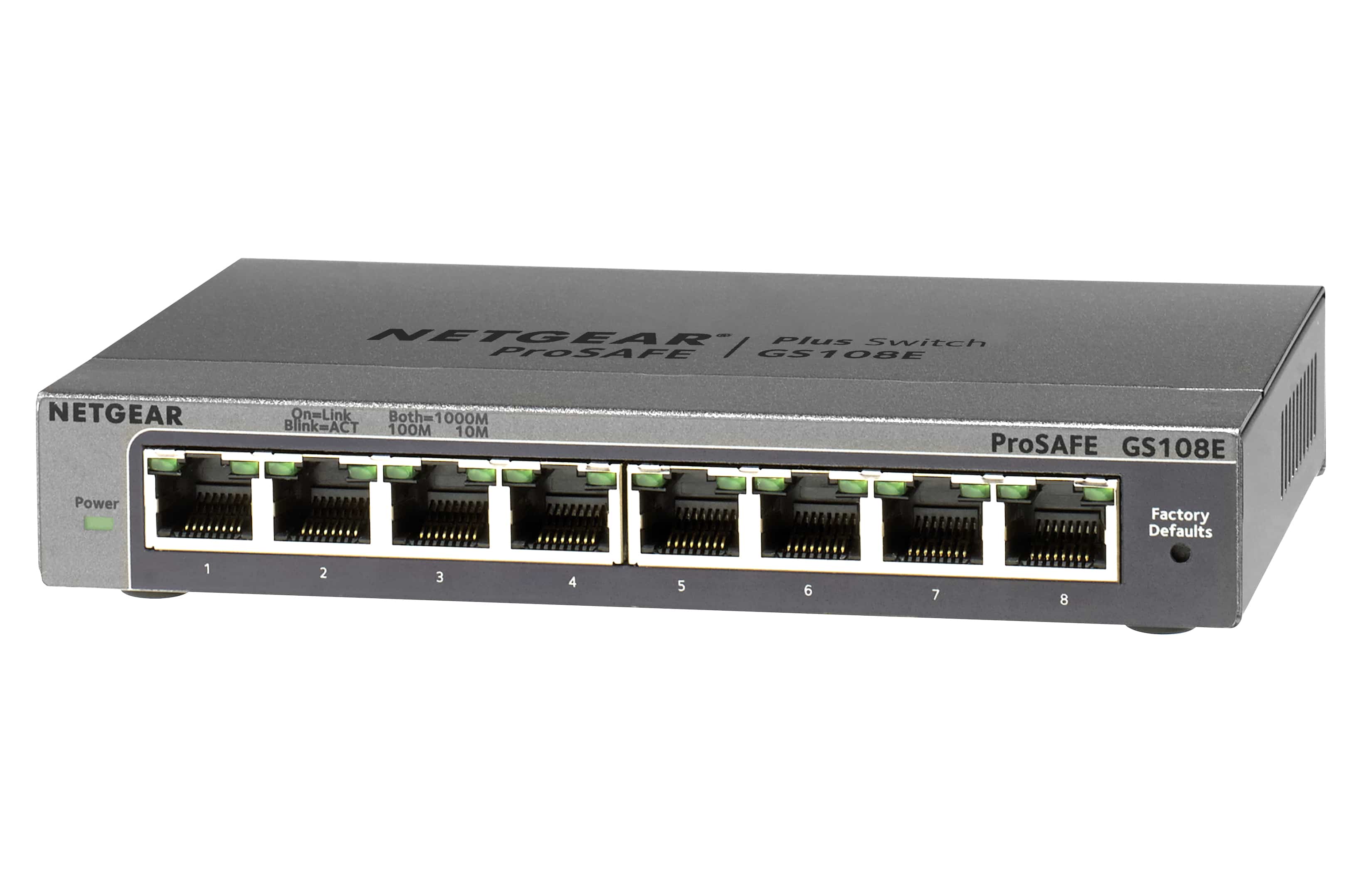 NETGEAR Switch 8x GE, GS108E-300PES