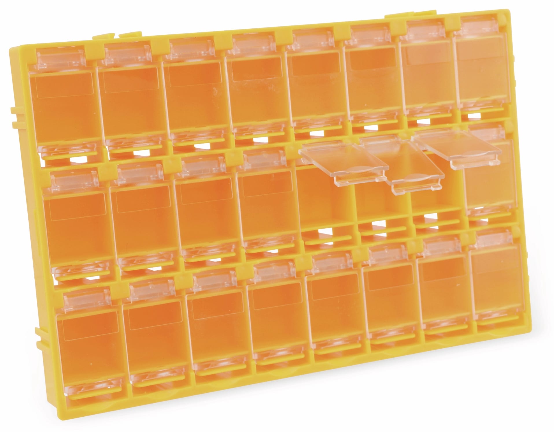 SMD-Systemcontainer T-156, 24-fach, orange