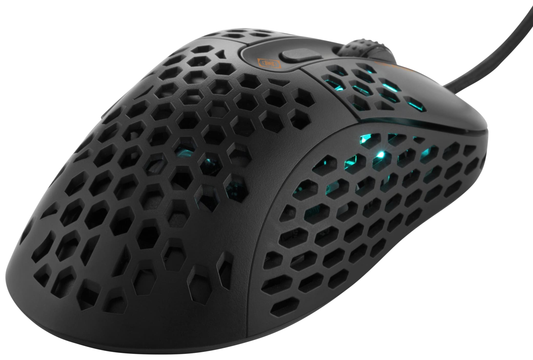 DELTACO GAMING Gaming Maus ultraleicht mit RGB, schwarz