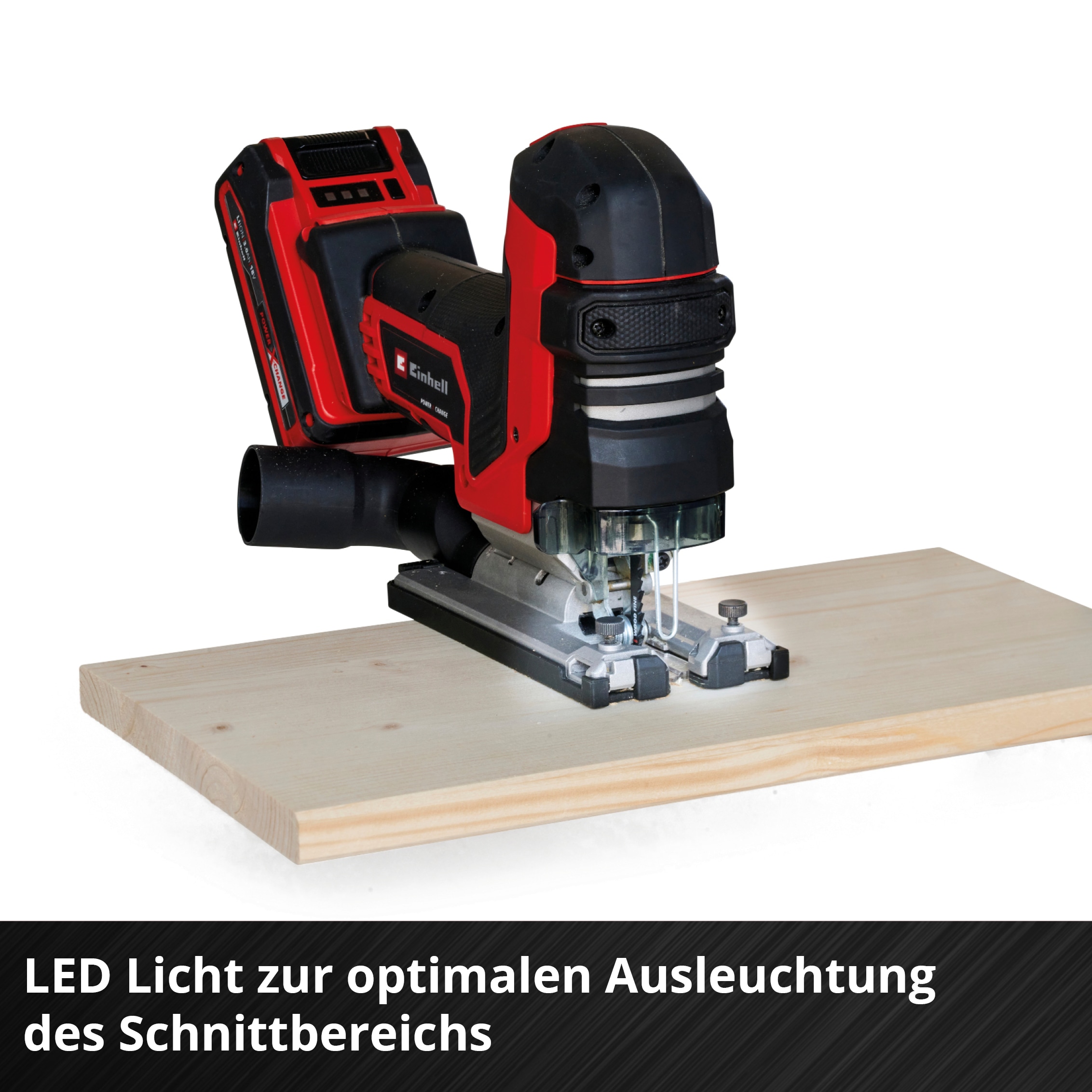 EINHELL Akku-Stichsäge TP-JST 18/135 Li BL Kit (1x 4,0 Ah)