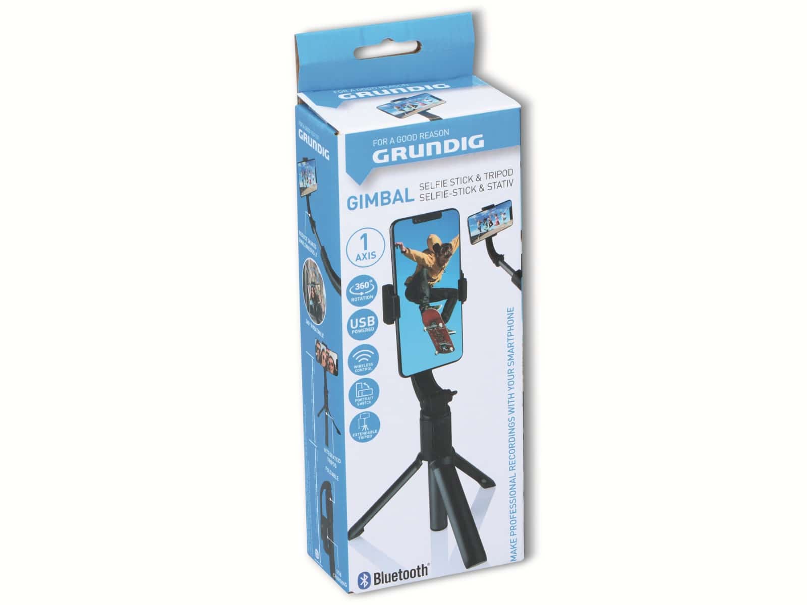 GRUNDIG Selfie-Stick mit Stativ