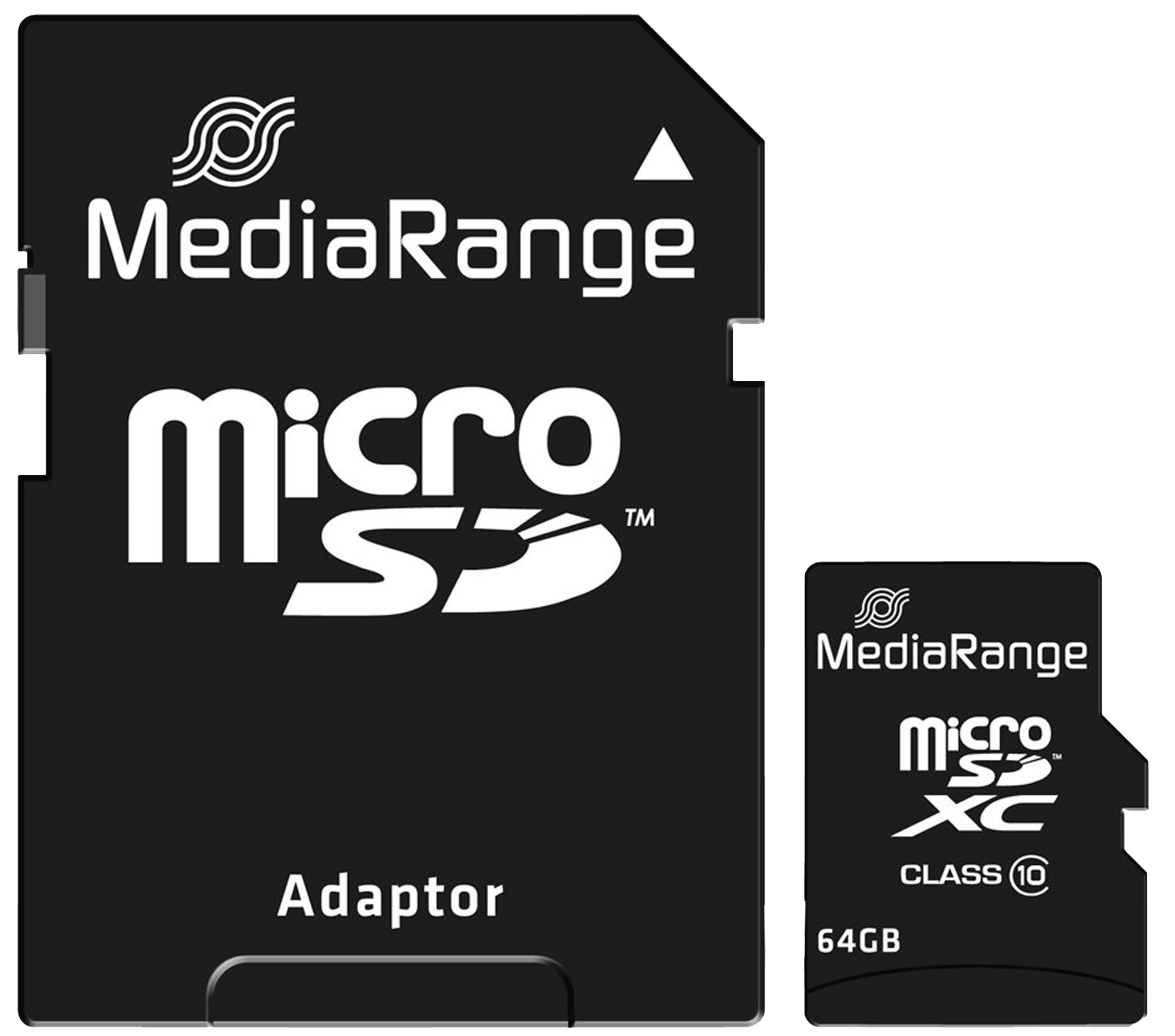 MEDIARANGE MicroSD-Card Class 10, 64 GB