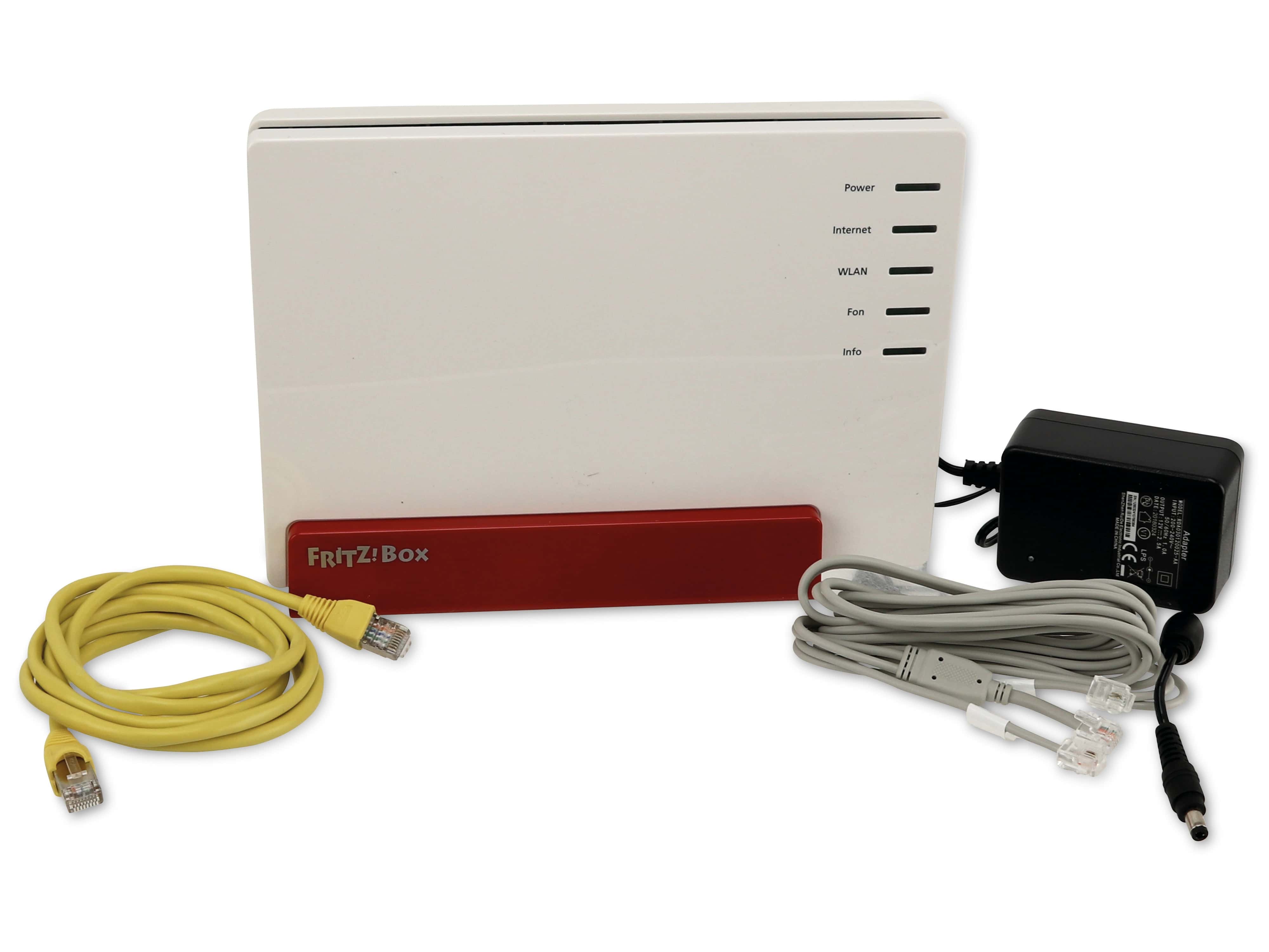 Router AVM FritzBox 7581, gebraucht