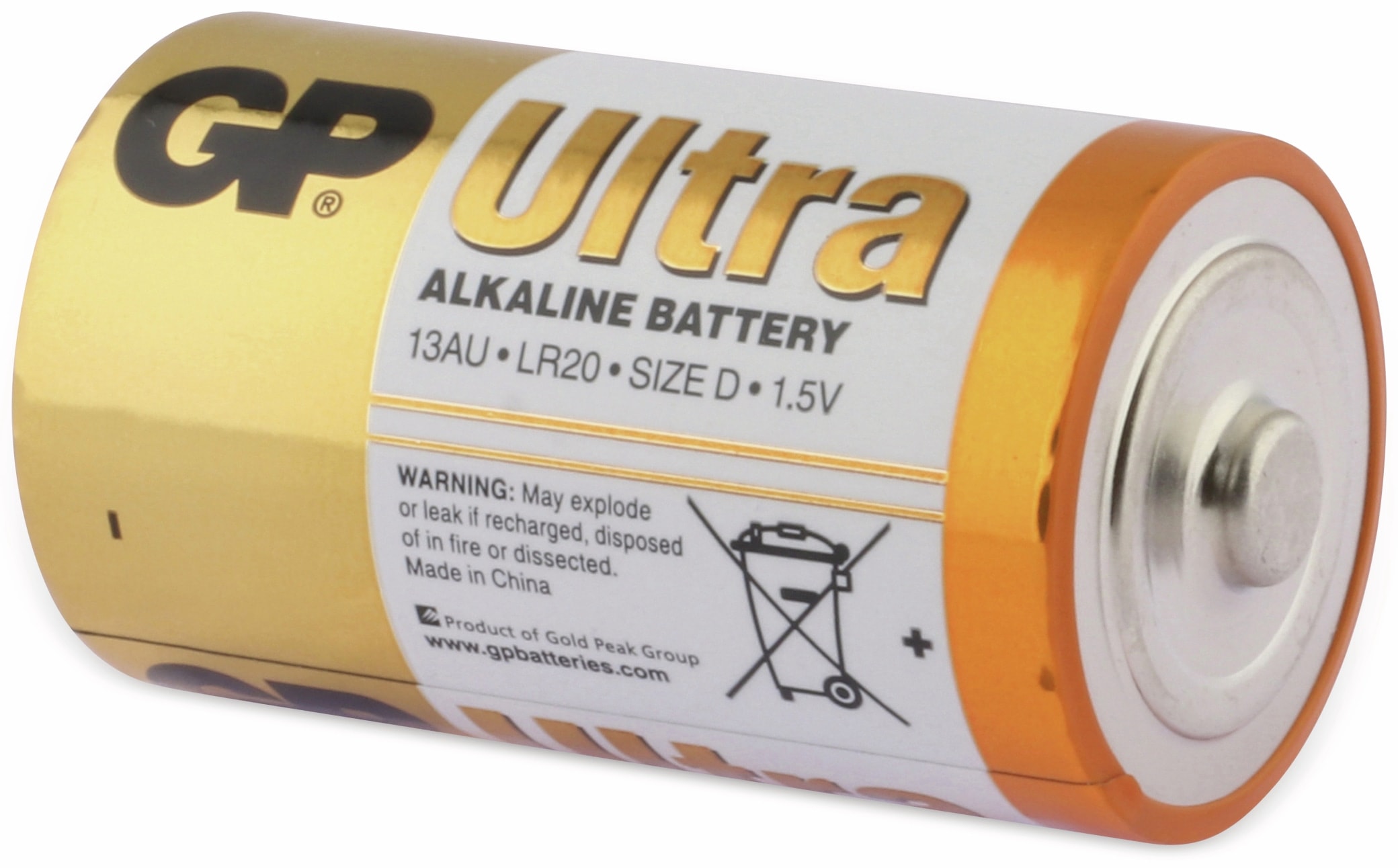 GP Mono-Batterien ULTRA ALKALINE, 2 Stück