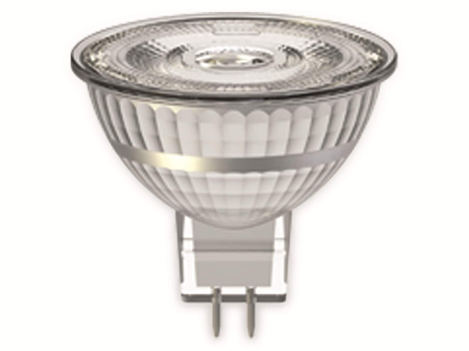 BLULAXA LED-Lampe 49124 MR16, GU5.3, EEK: F, 5,8 W, 460 lm, 2700 K, dimmbar, Halogenoptik