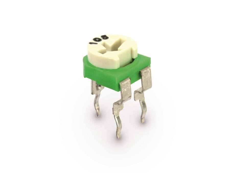 Trimmpotentiometer, 1 MΩ, 10 Stück