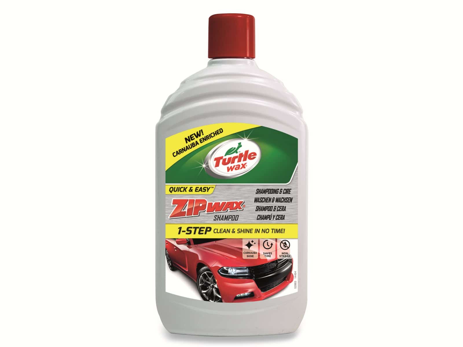 TURTLE WAX Autoshampoo Zip Wax, 500 ml