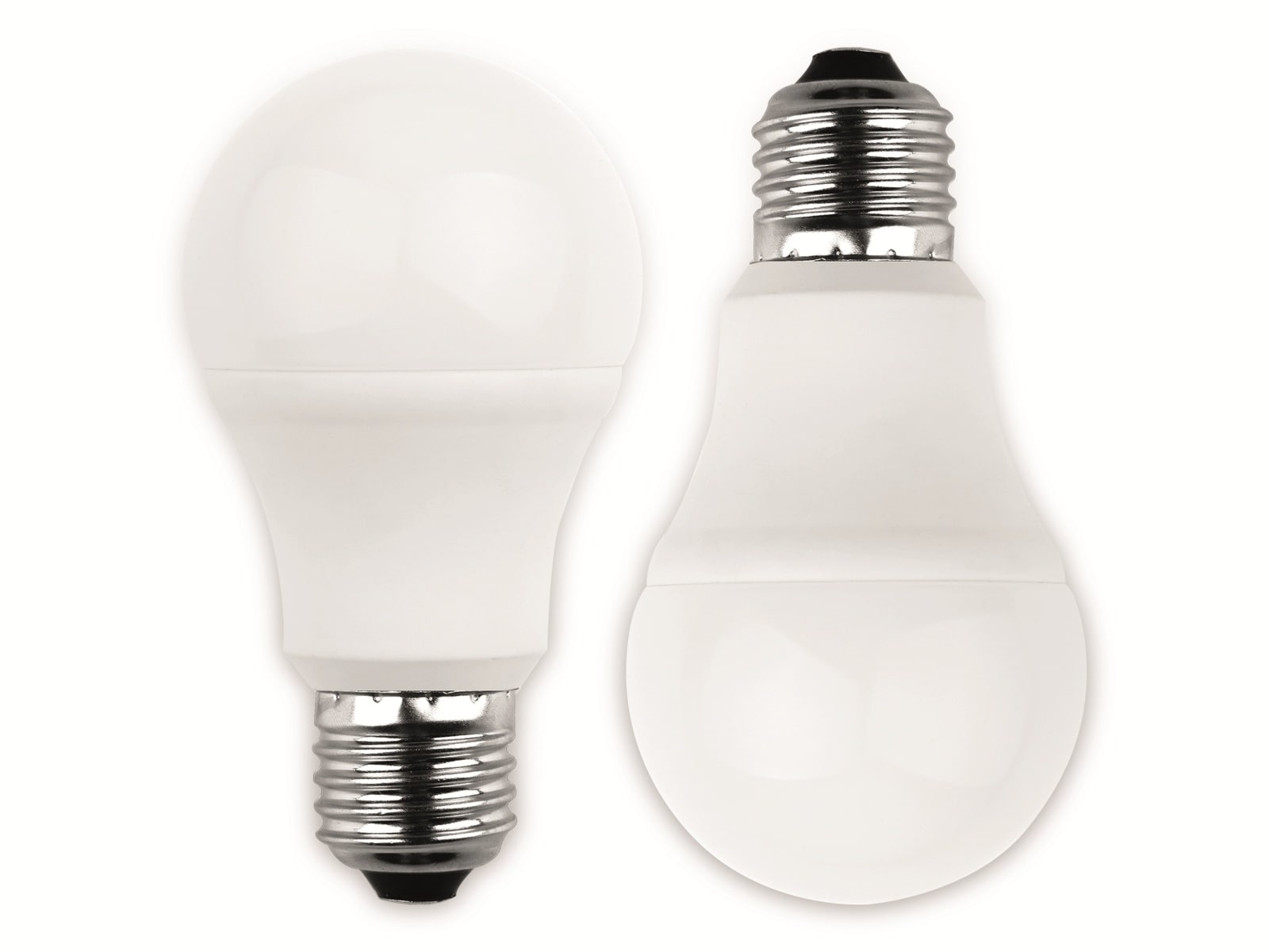 BLULAXA LED-SMD-Lampe, A60, E27, EEK: F, 5,5 W, 470 lm, 2700 K, 2 Stk