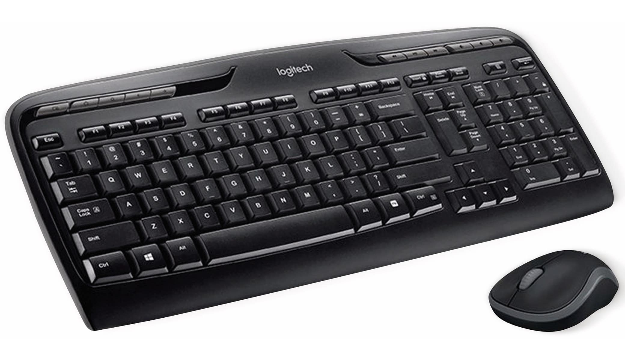 LOGITECH Desktop-Set Tastatur und Maus MK330, Wireless