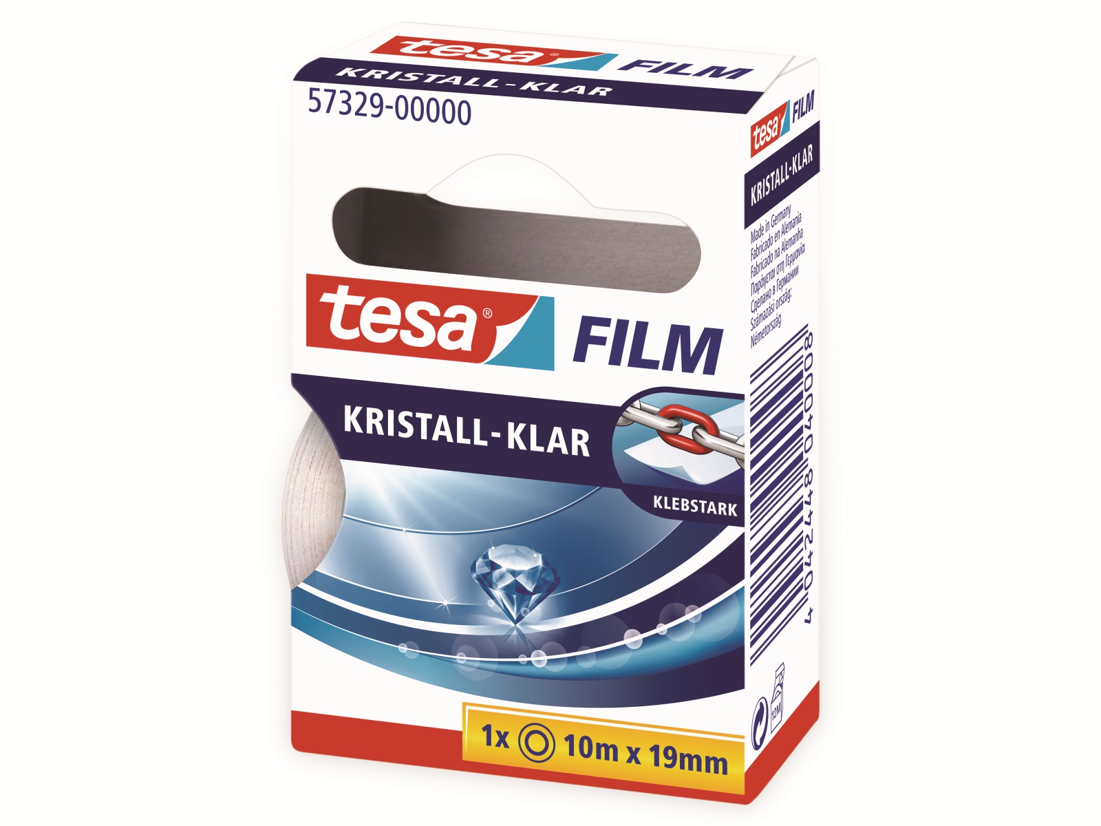 TESA film® kristall-klar, 1 Rolle, 10m:19mm, 57329-00000-03