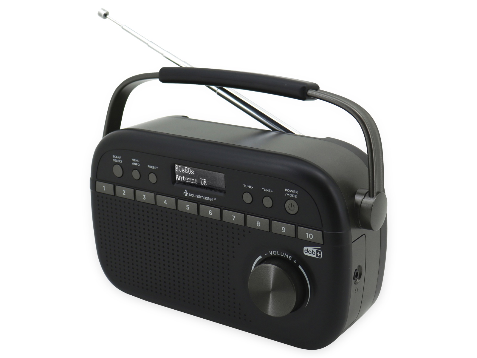 SOUNDMASTER DAB+/UKW-Radio DAB280, schwarz