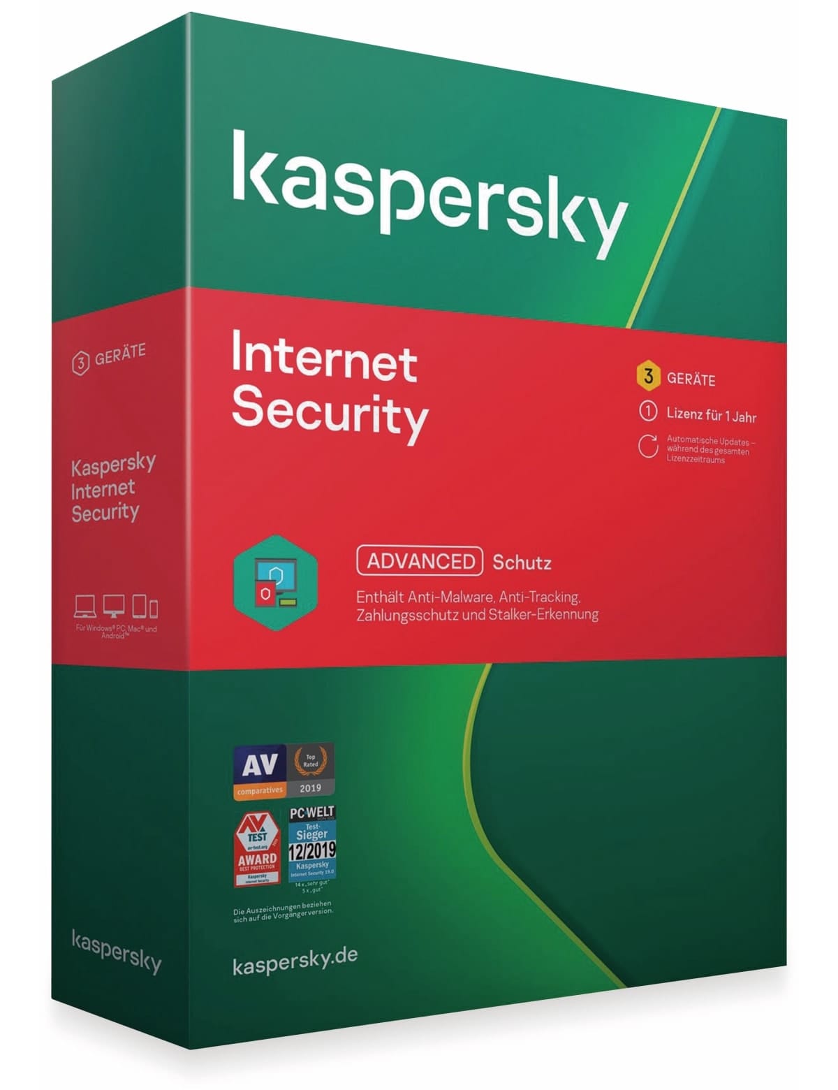 KASPERSKY Internet Security, 3 Geräte