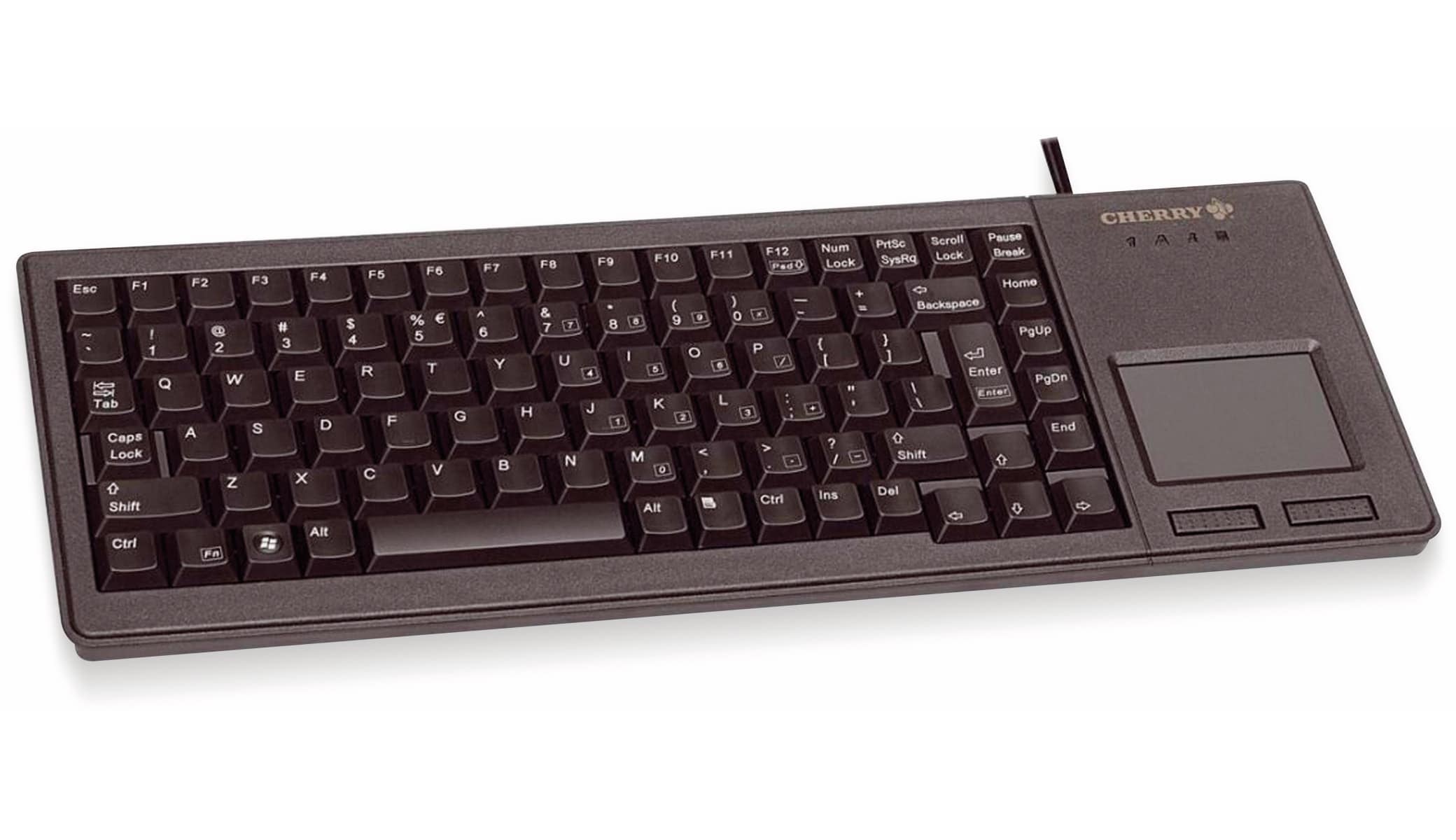 CHERRY USB-Tastatur G84-5500 XS, mit Touchpad, schwarz