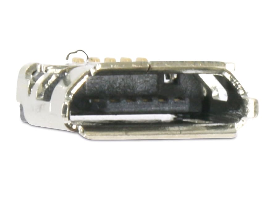 FCI Micro-USB Buchse Typ B, Version 2.0, SMD, 90° Winkel