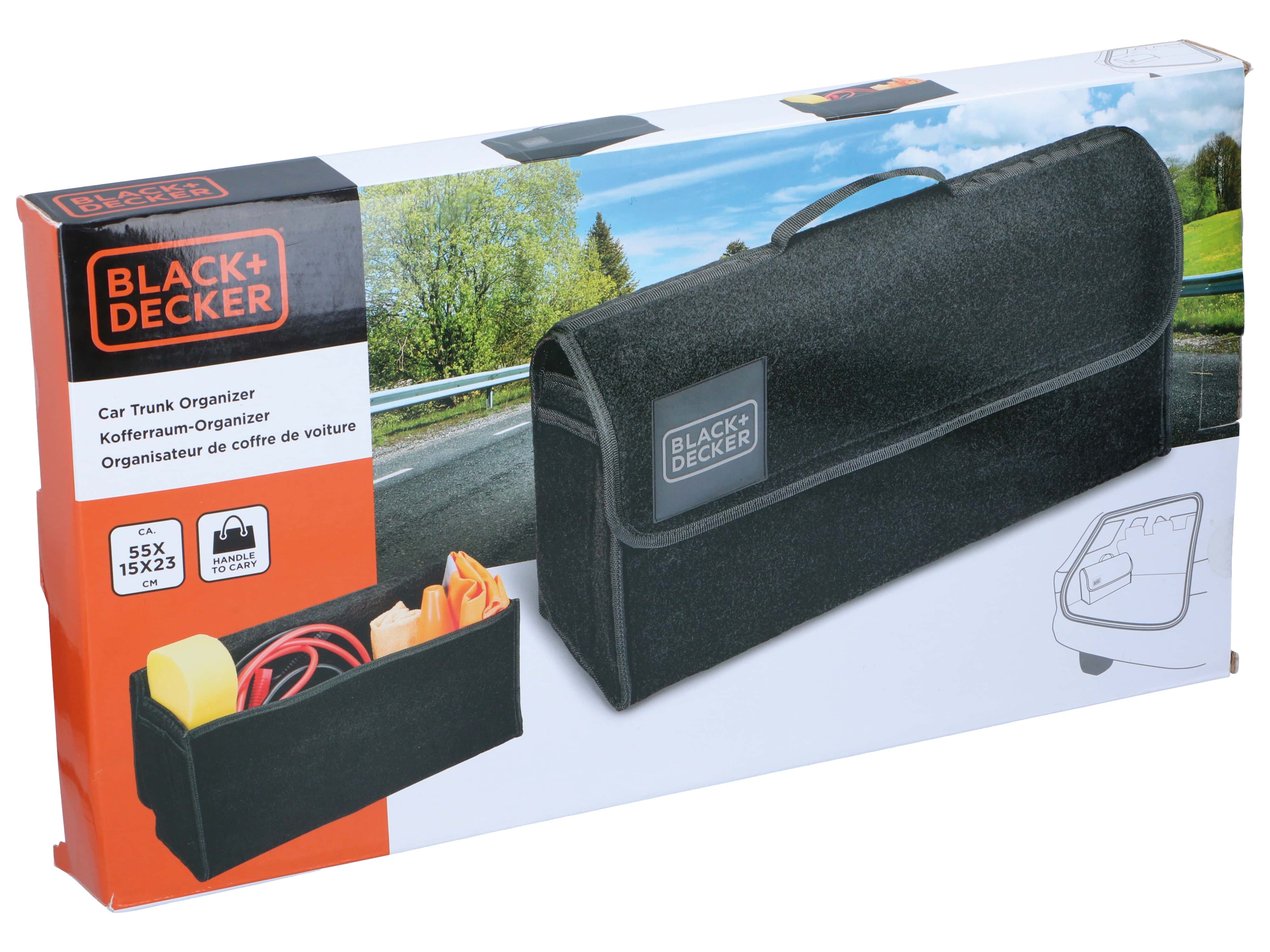 BLACK & DECKER Auto-Organizer, aufklappbar, 50x15,5x28 cm