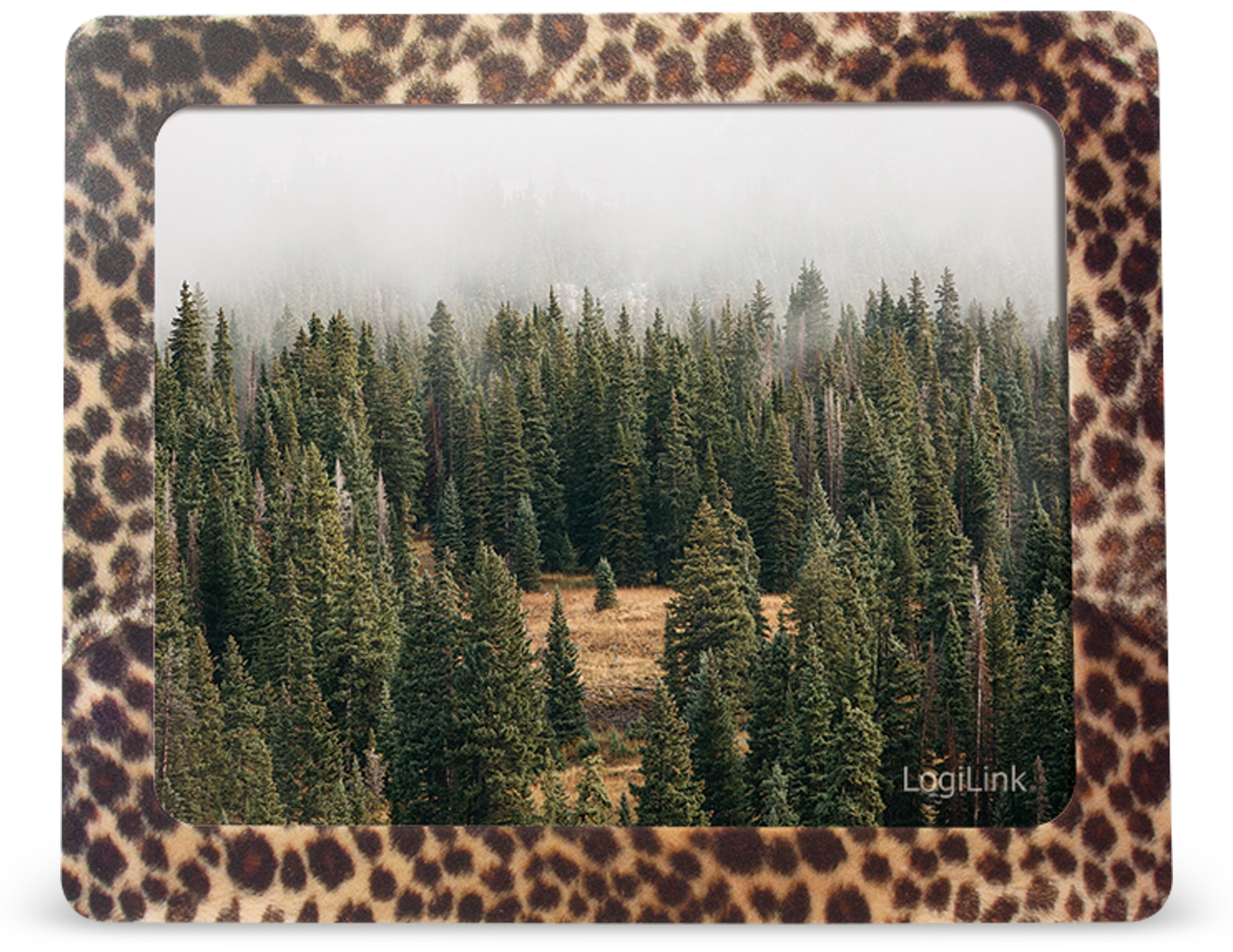 LOGILINK Mauspad ID0164, Fotorahmen, Leopard