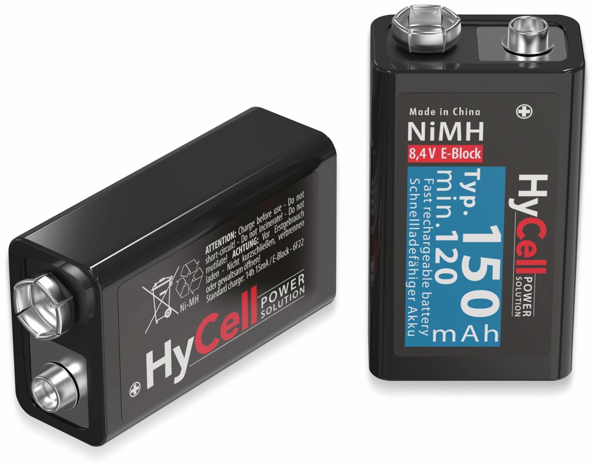 HYCELL NiMH-9V-Blockakku 150 mAh