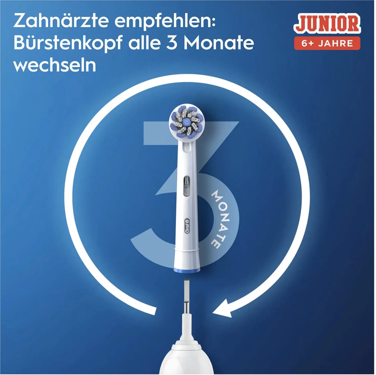 ORAL-B Elektrische Zahnbürste, Minni Mouse, weiß